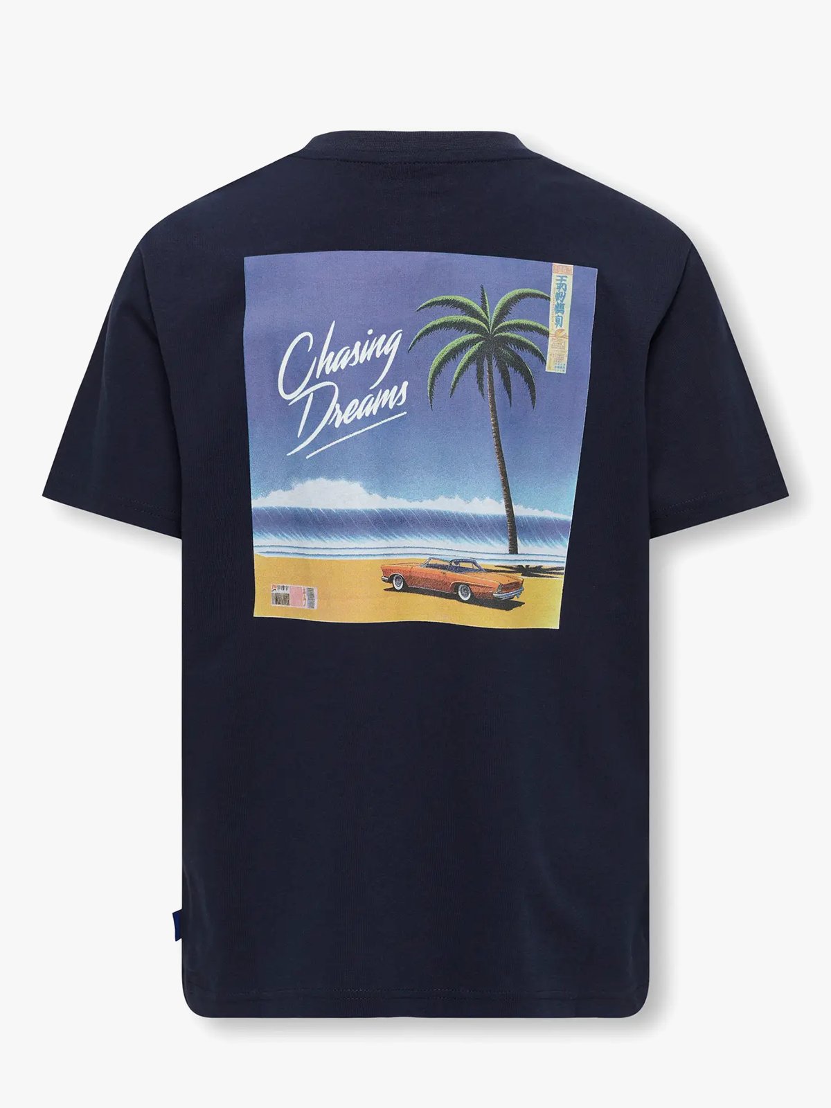 Only & Sons Jr Sanuel Life Reg Short Sleeve O-Neck Junior Night Sky Chasing Dreams