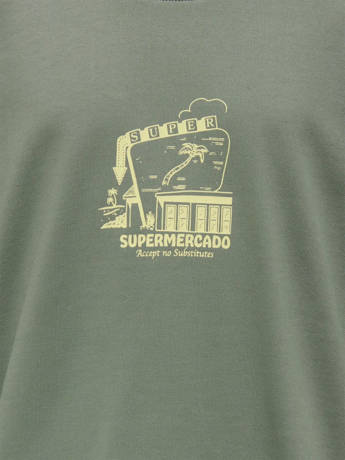 Only & Sons Jr Sumon Long Sleeve O-Neck Sweat Agave Green Casa De Mexico