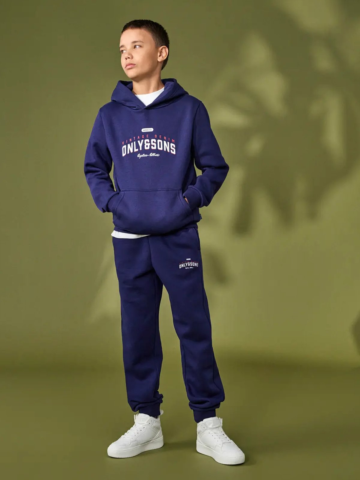 Only & Sons Jr Ceres Sweat Vintage Sweat Pants Evening Blue Ageless