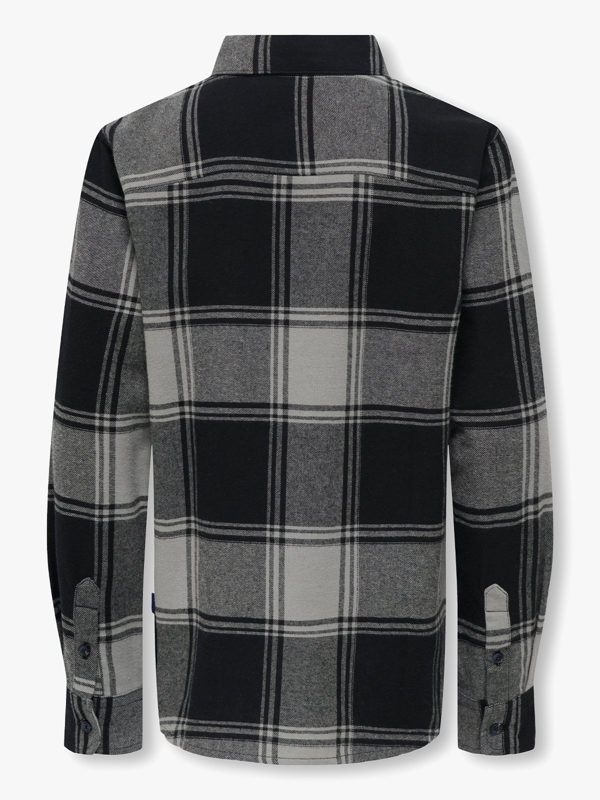 Only & Sons Jr Gudmund Long Sleeve Checked Shirt Griffin Black
