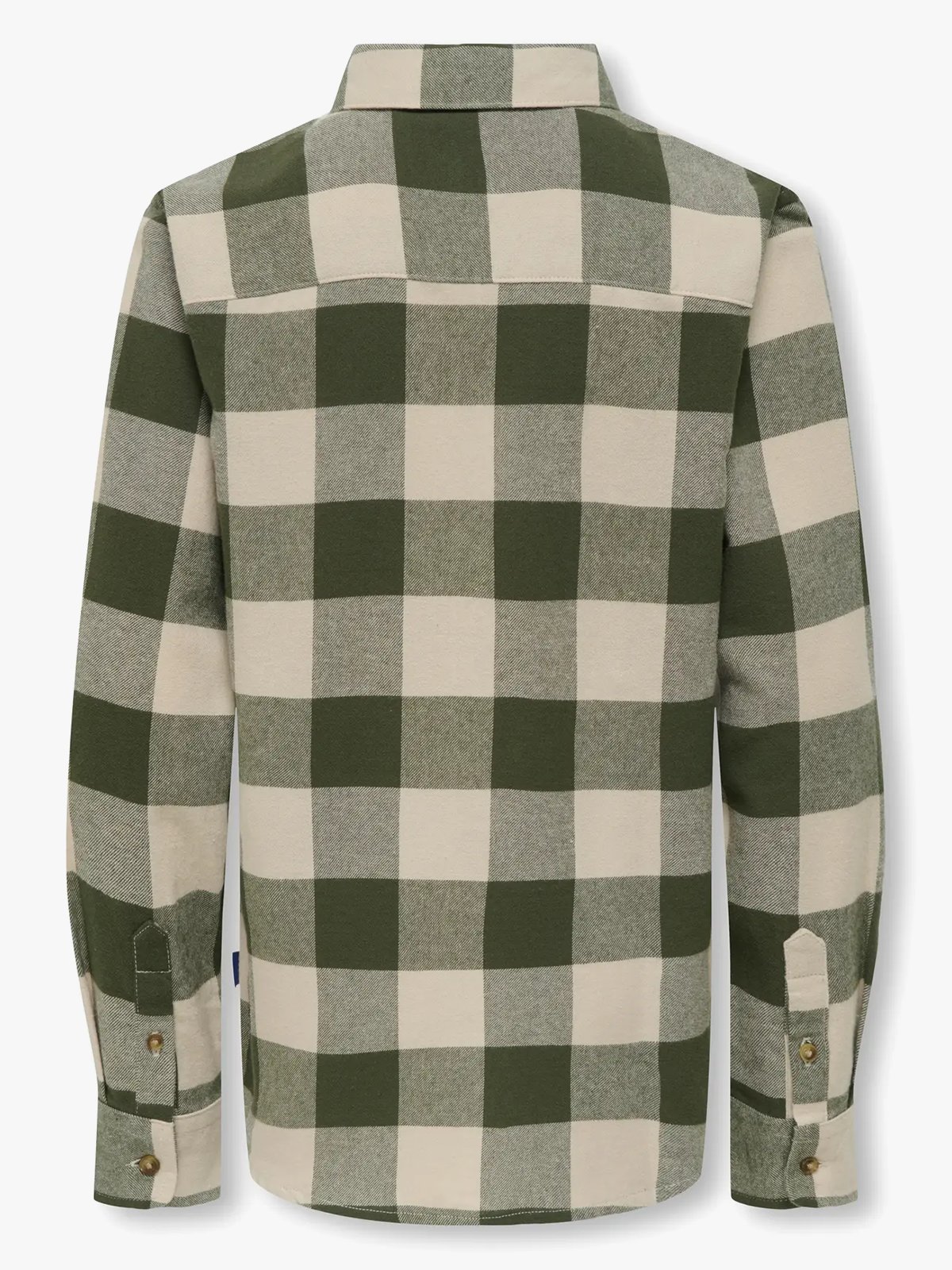 Only & Sons Jr Gudmund Long Sleeve Checked Shirt Forest Night / Silver Lining
