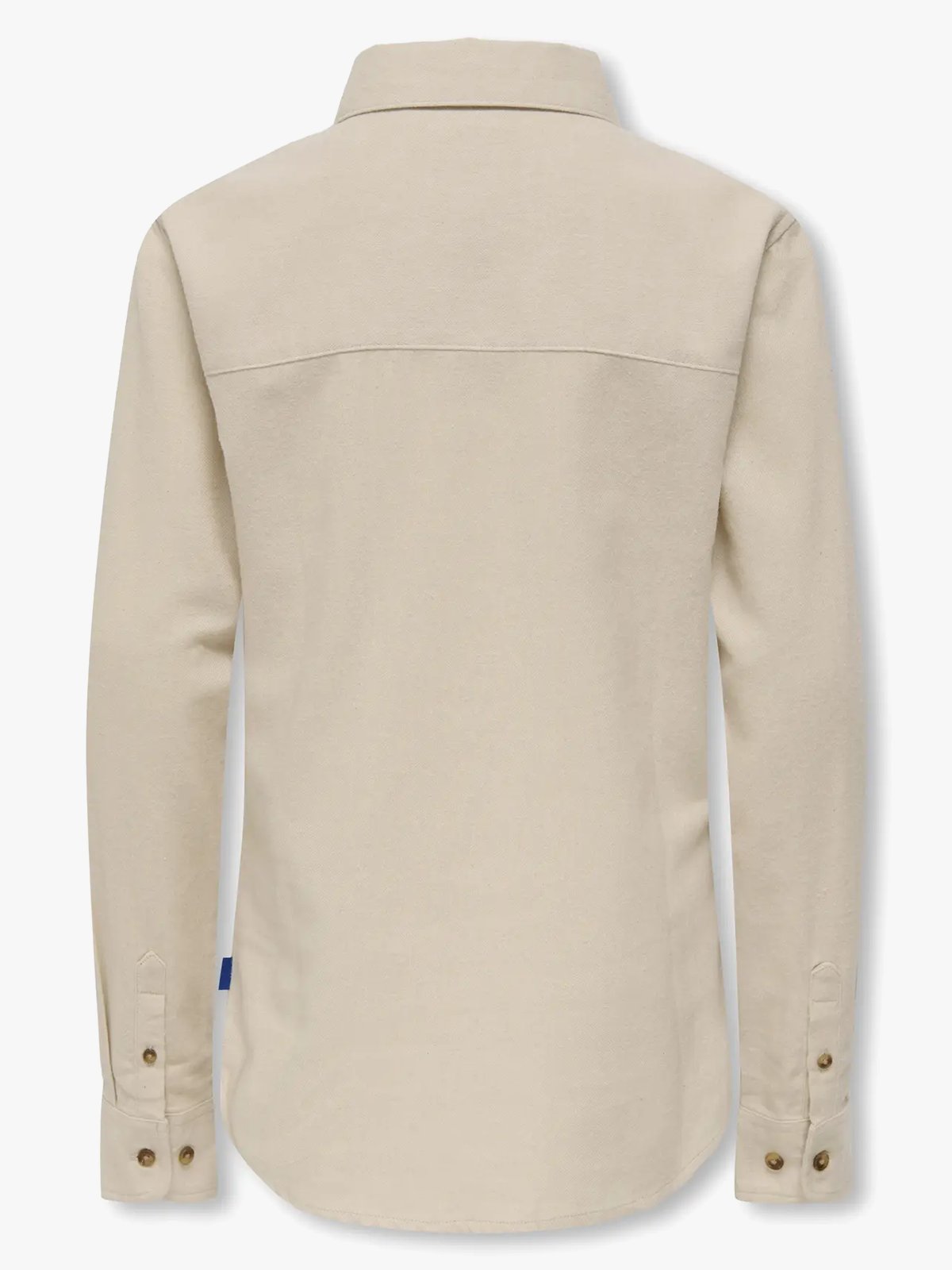 Only & Sons Jr Gudmund Slim 1-Pkt Shirt Woven Silver Lining