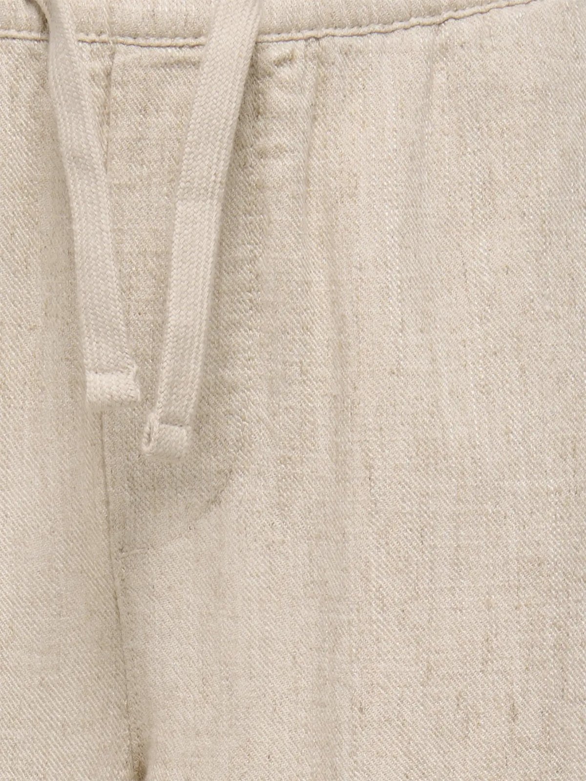 Only & Sons Jr Tel Visc Lin Shorts Oatmeal