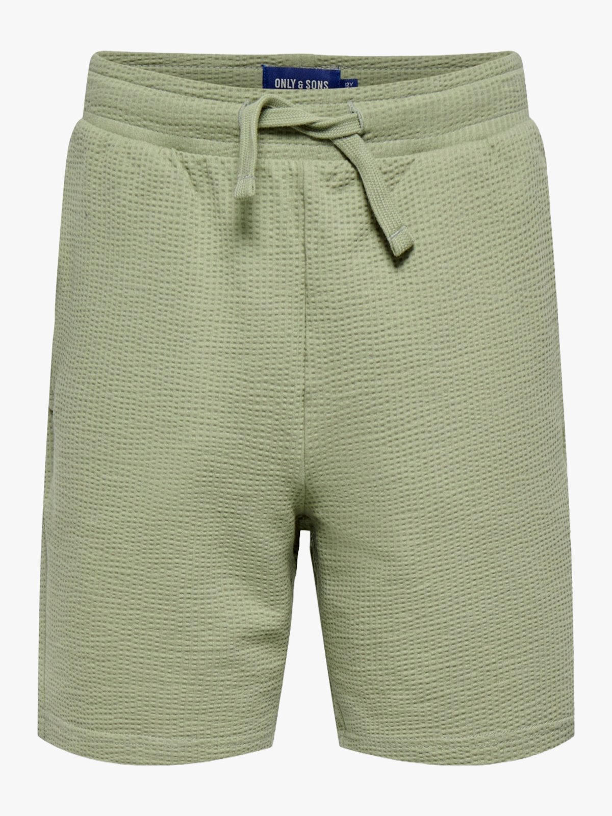 Only & Sons Jr Kian Life Regular Striped Shorts Junior Seagrass