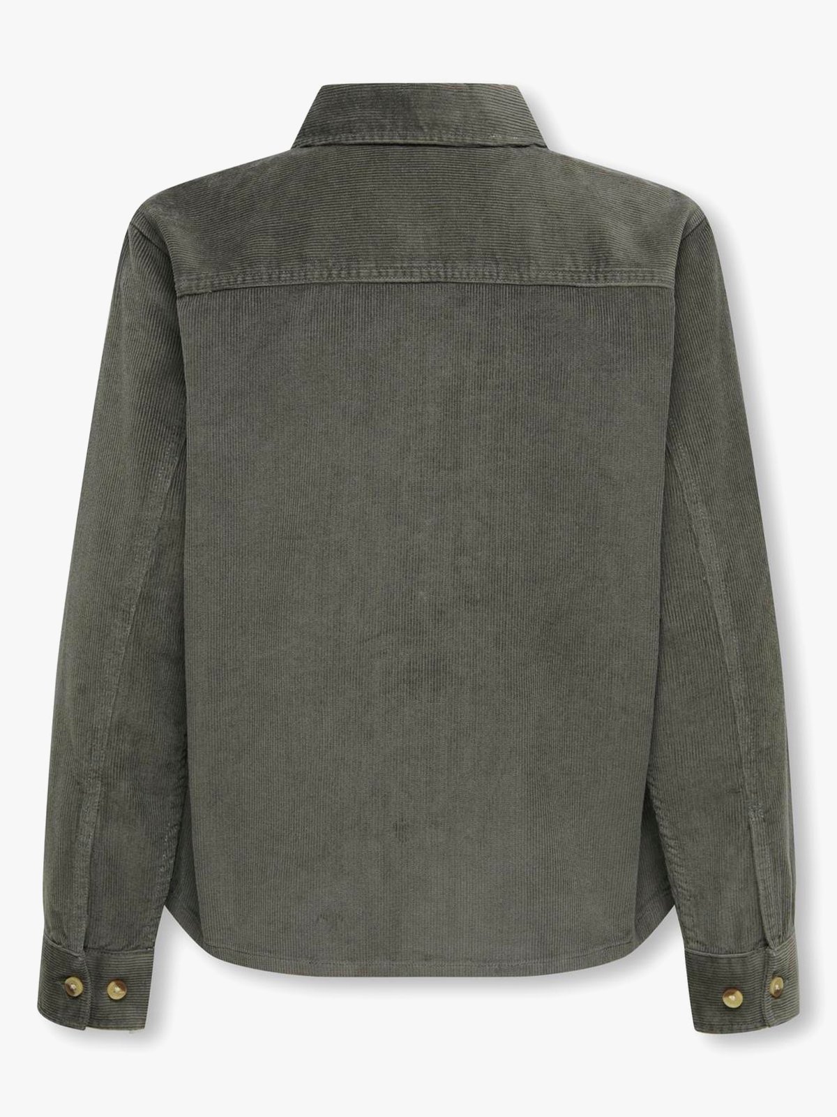 Only & Sons Jr Alaric Cord Relaxed Shirt Castor Gray