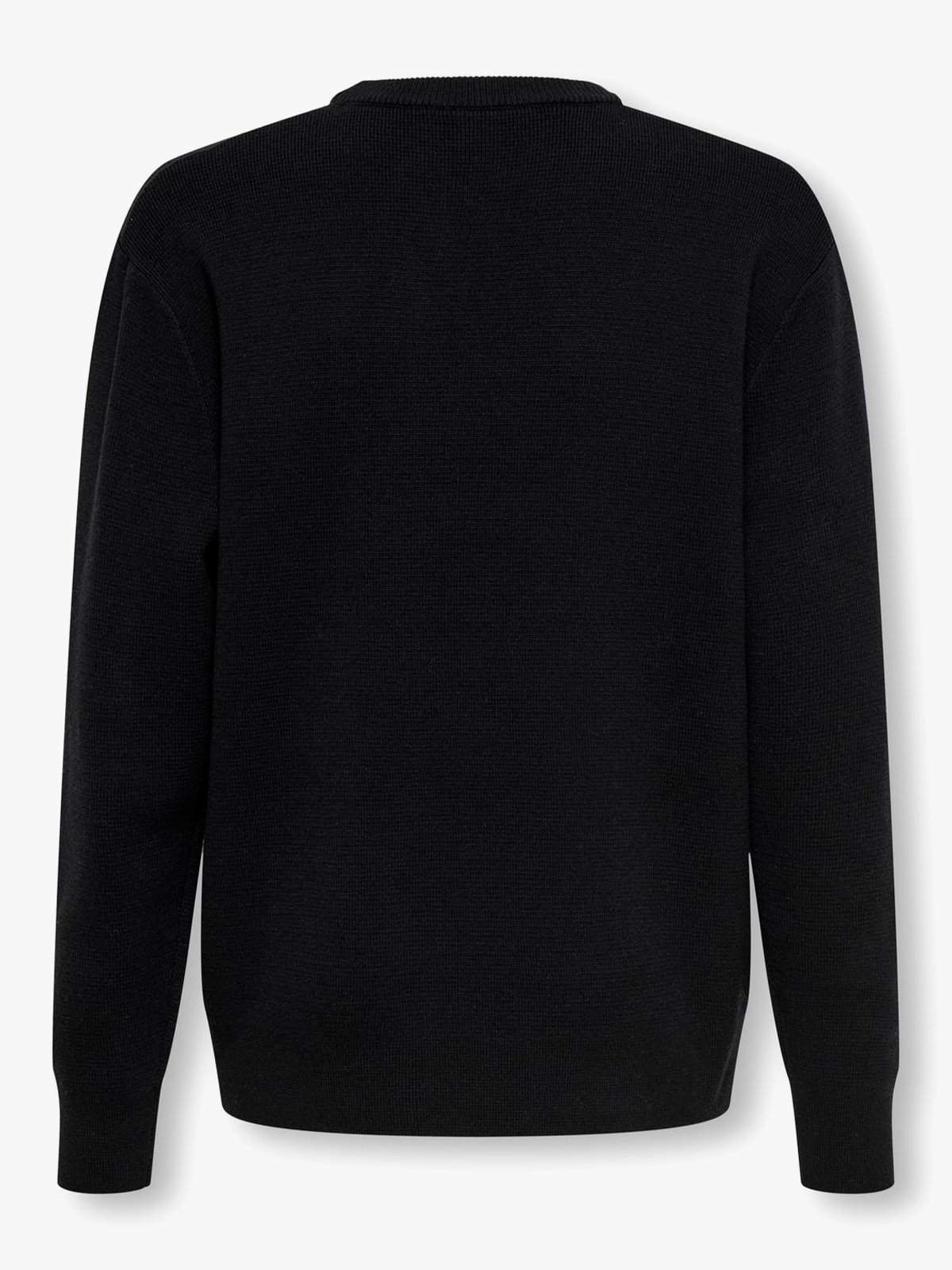 Only & Sons Jr Ting Relaxed Crew Neck Knit Black
