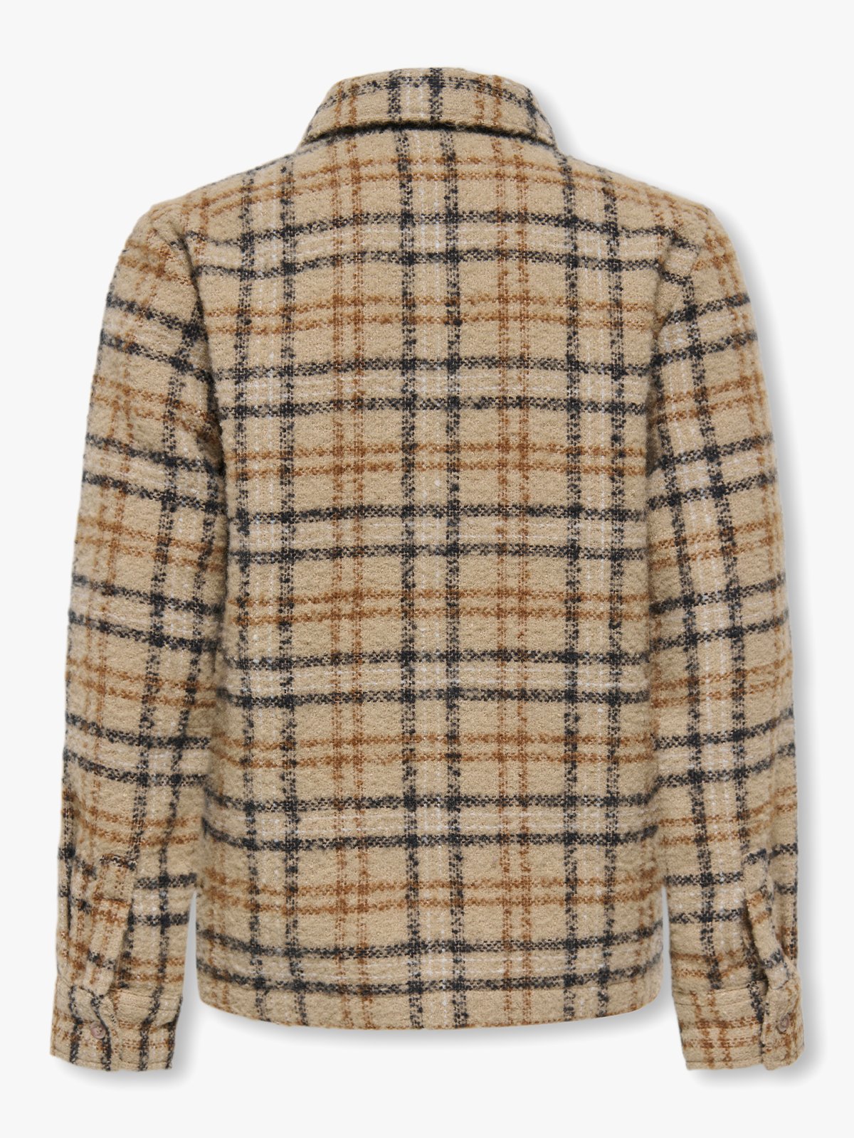 Only & Sons Jr Luigi Long Sleeve Boucle Regular Overshirt Twill