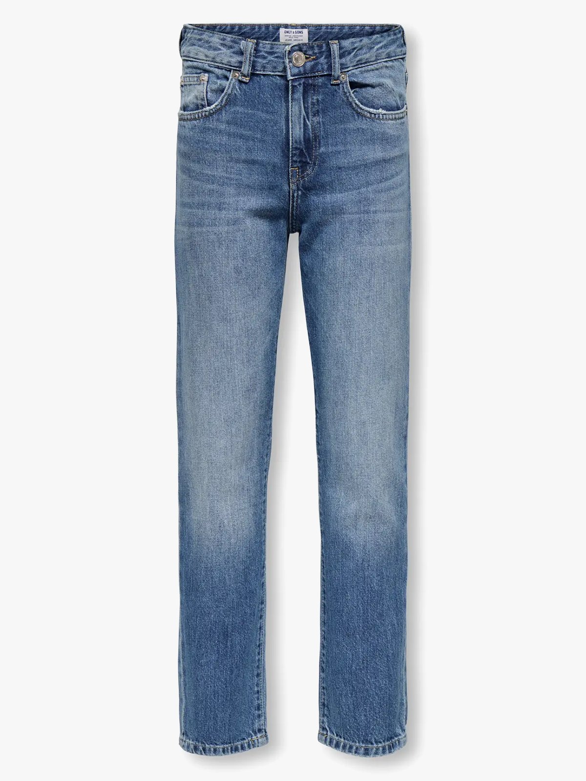 Only & Sons Jr Edge Straight Tai Denim Medium Blue Denim