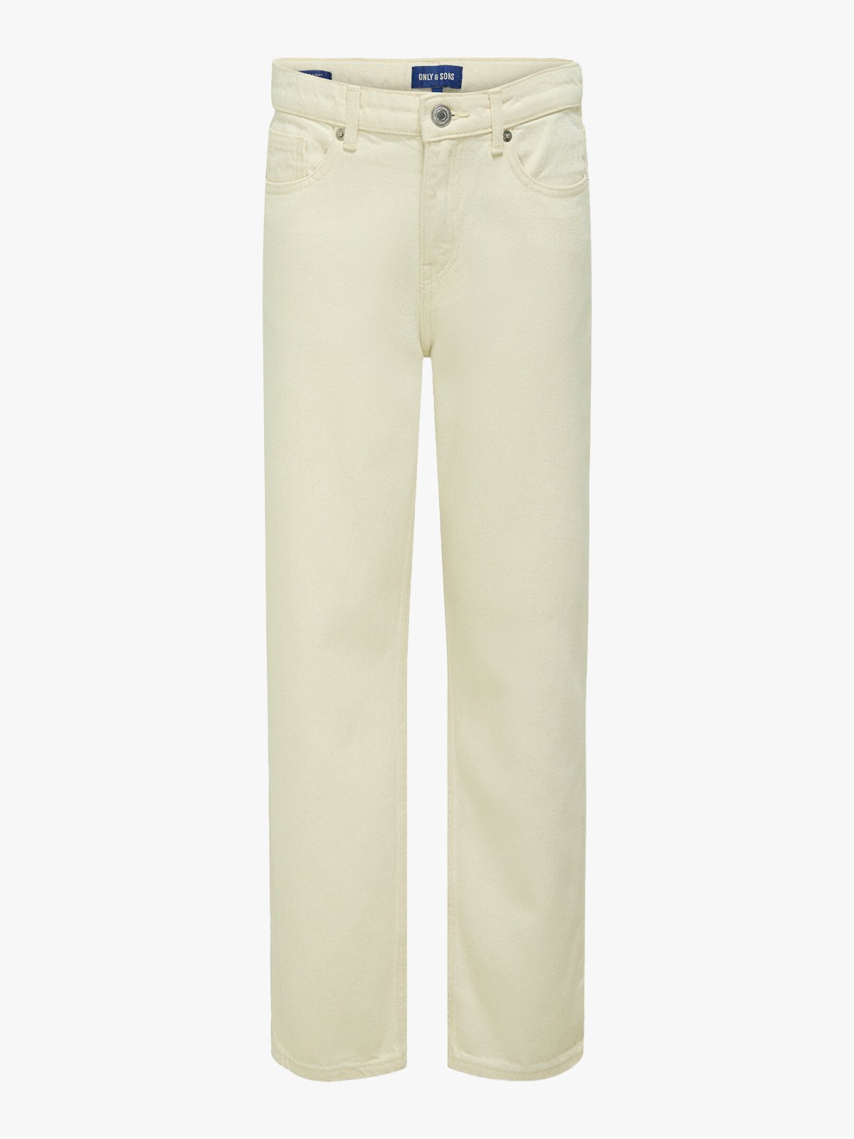 Only & Sons Jr Edge Straight Tai Denim Ecru