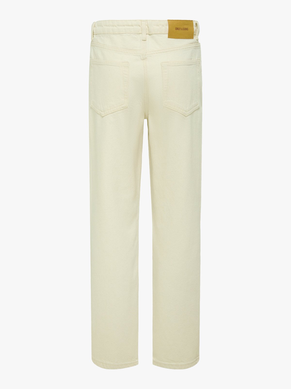 Only & Sons Jr Edge Straight Tai Denim Ecru