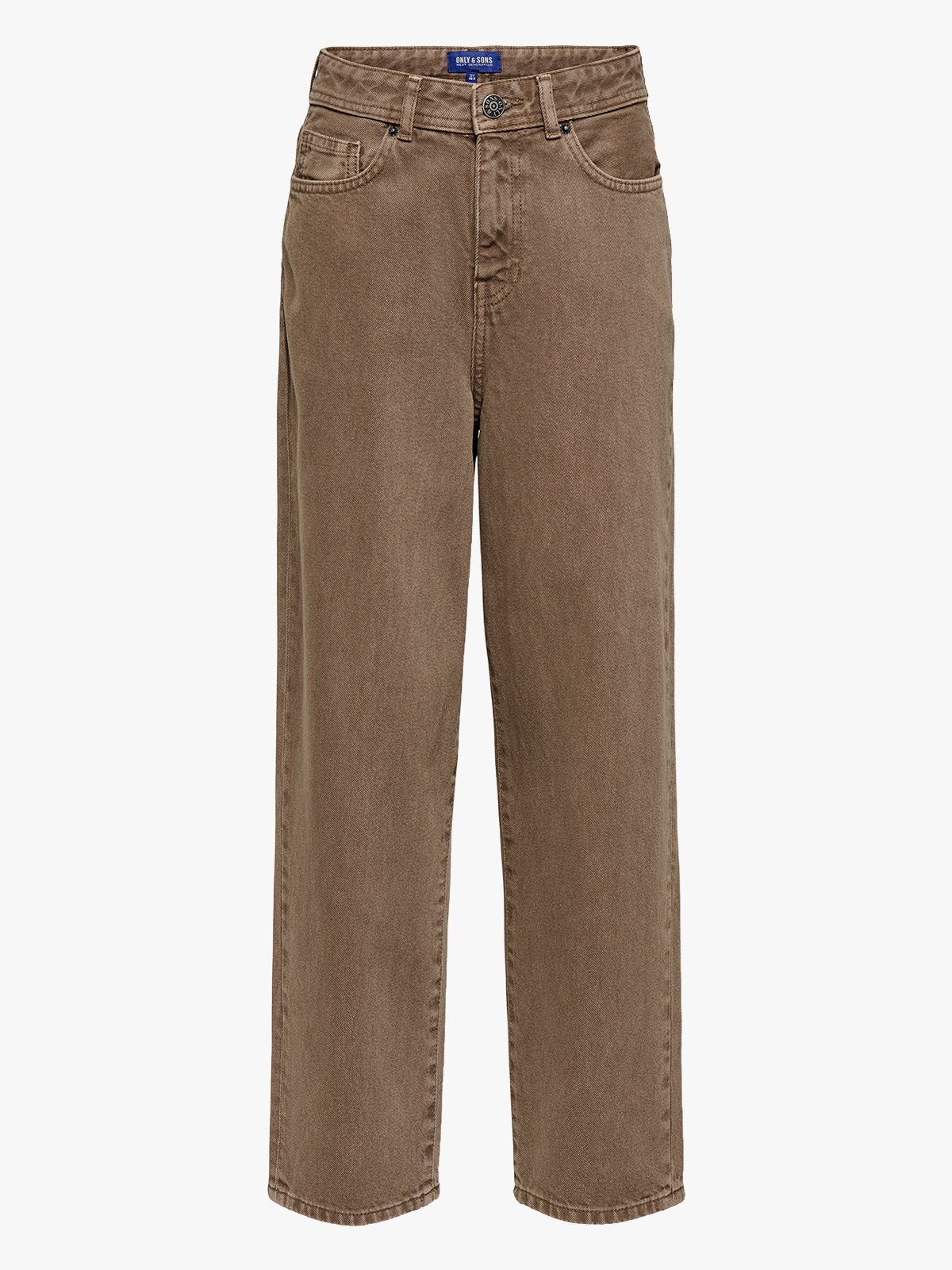 Only & Sons Jr Fade Loose Brown Denim Brown Denim