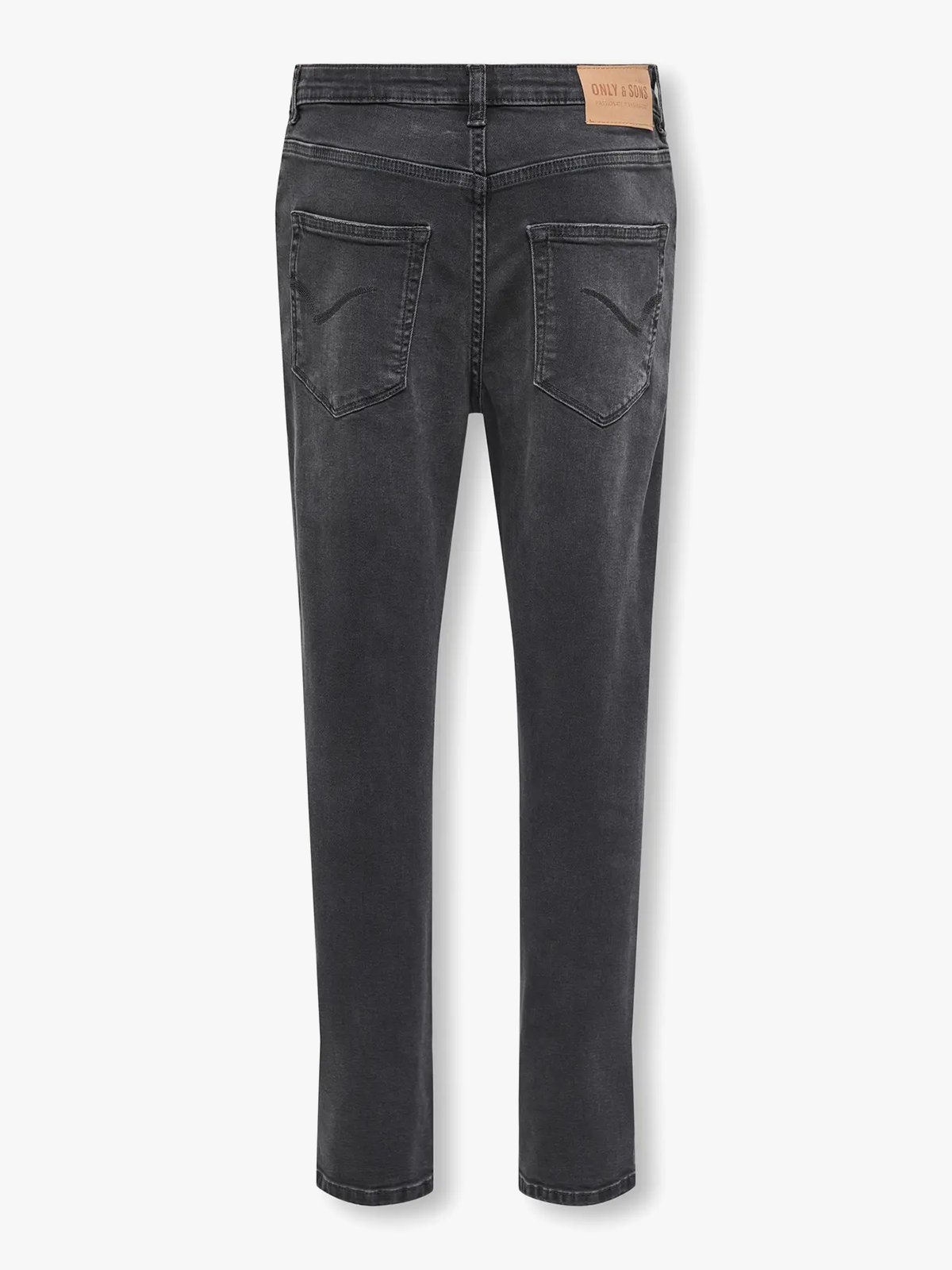 Only & Sons Jr Yoke Tapered Jax Denim Washed Black