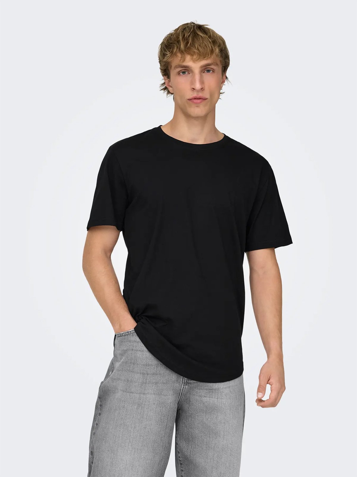 Only & Sons Matt Longy Short Sleeve Tee 3-Pack Black