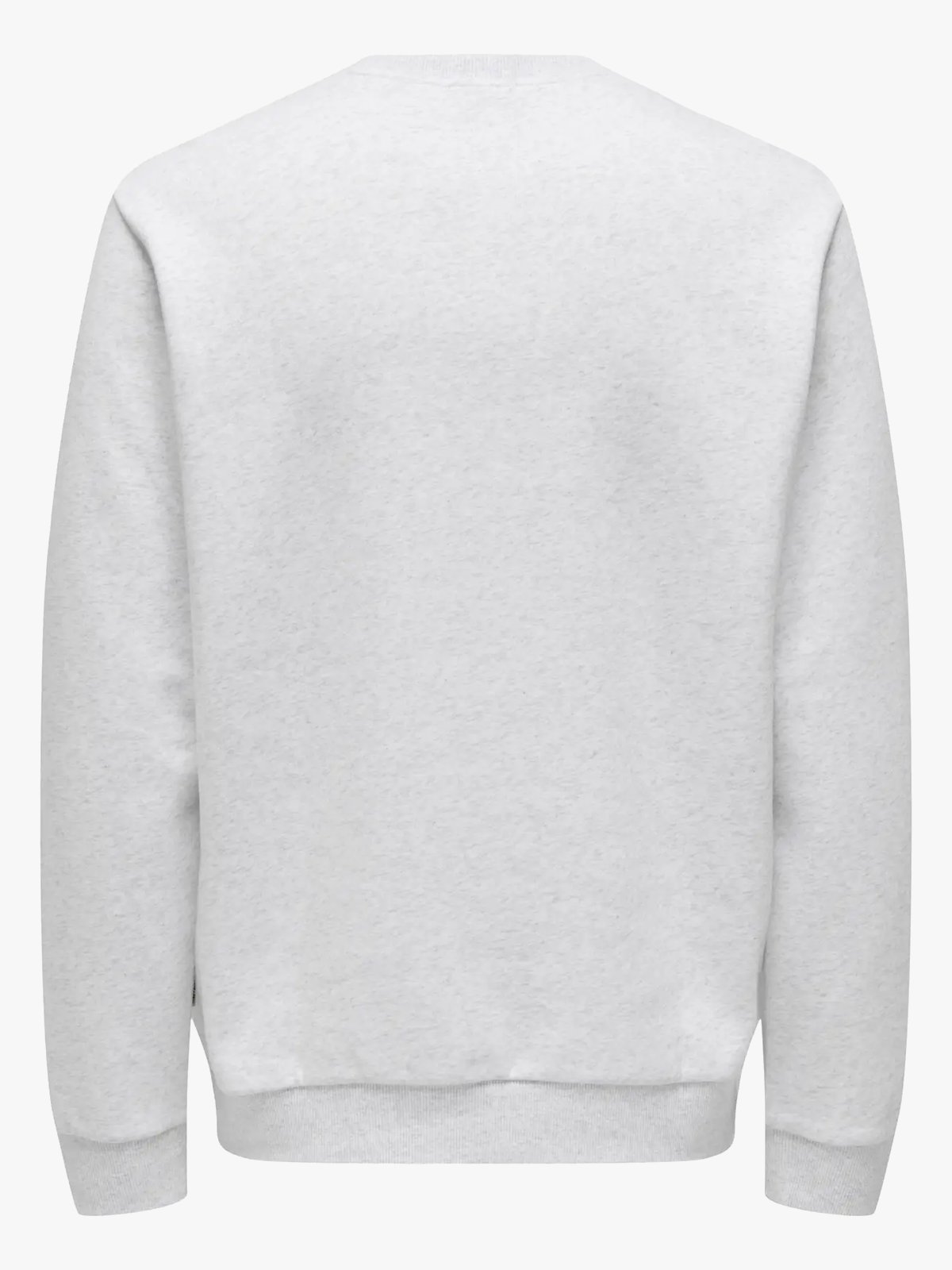 Only & Sons Ceres Crew Neck Super Light Grey Melange