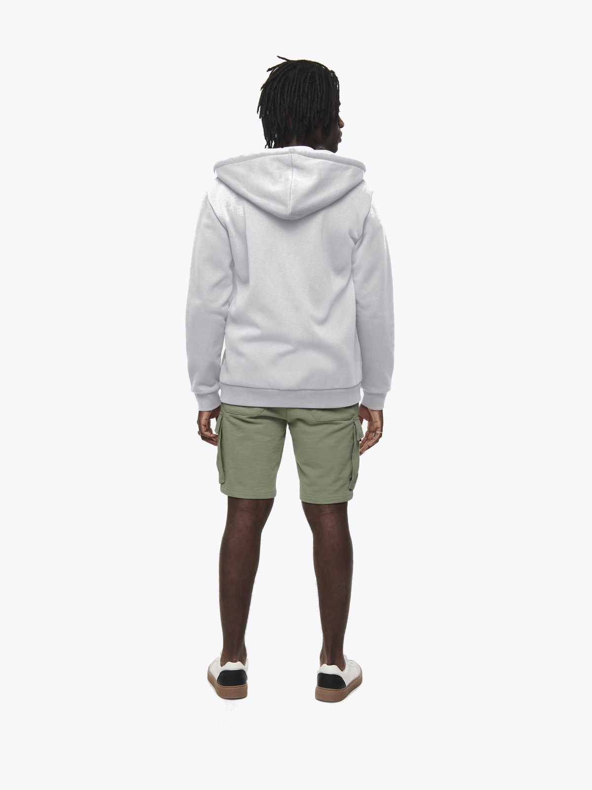 Only & Sons Ceres Zip Thr. Hoodie Sweat Grå