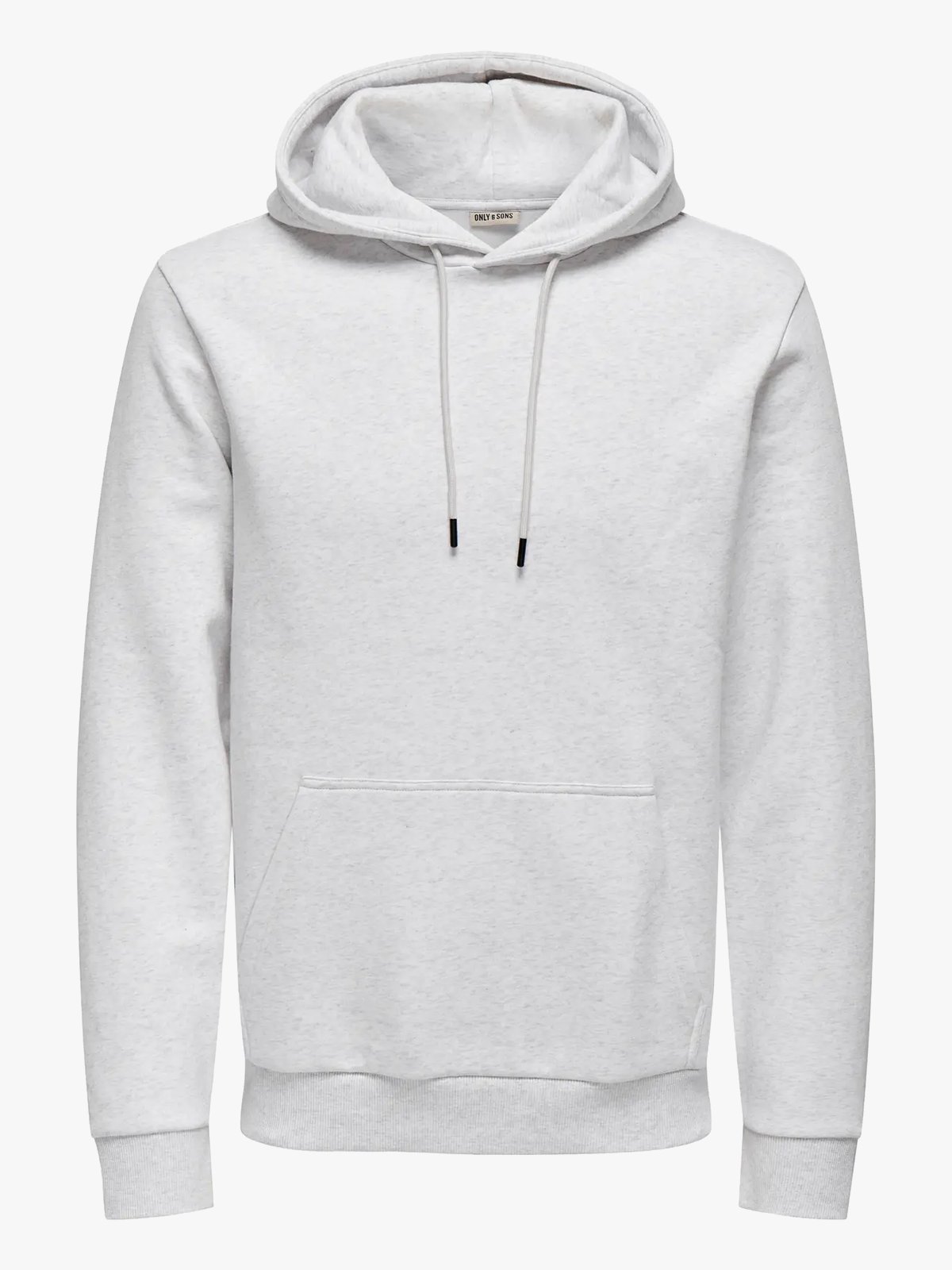 Only & Sons Ceres Hoodie Sweat Super Light Grey Melange