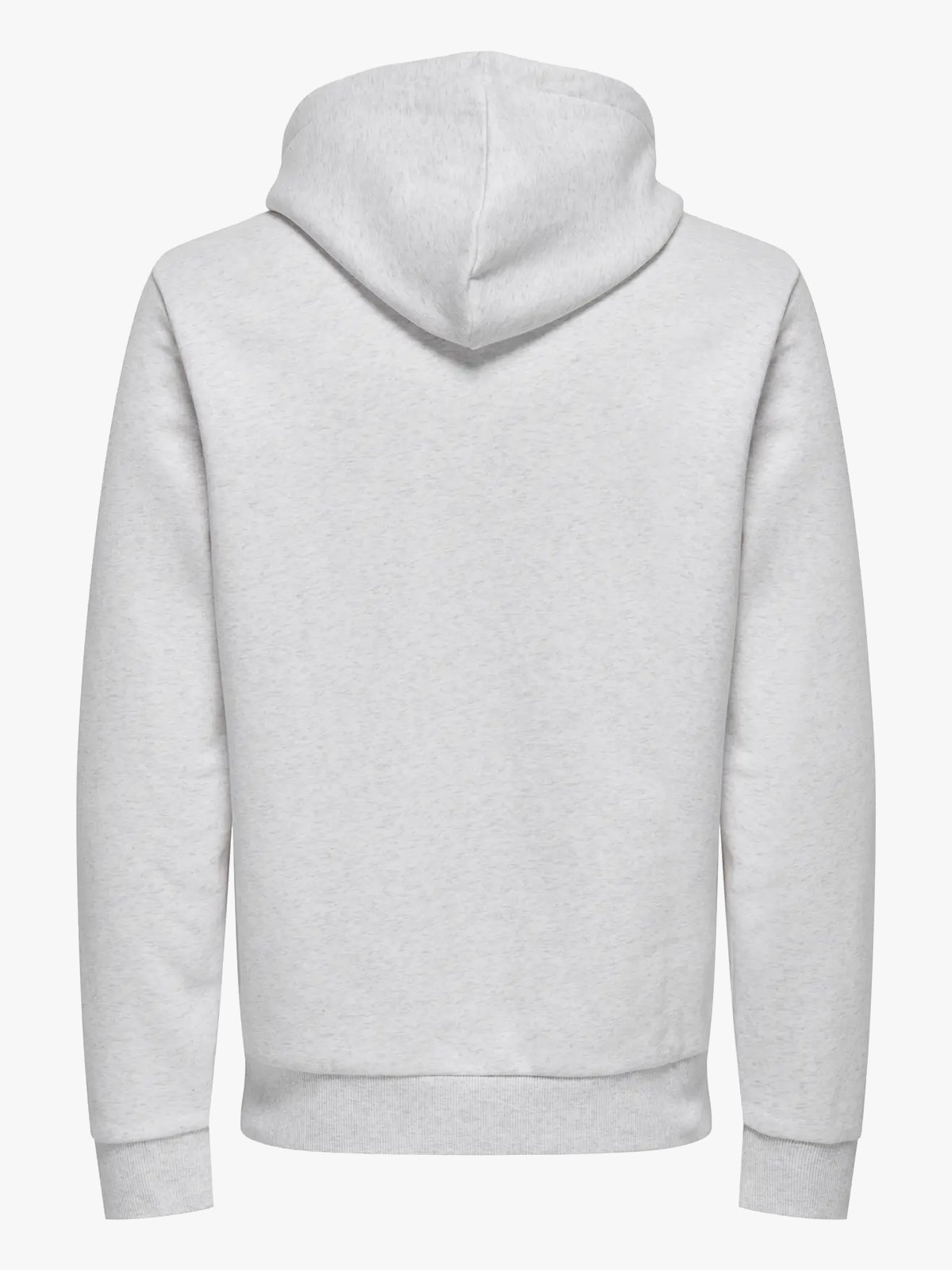 Only & Sons Ceres Hoodie Sweat Super Light Grey Melange