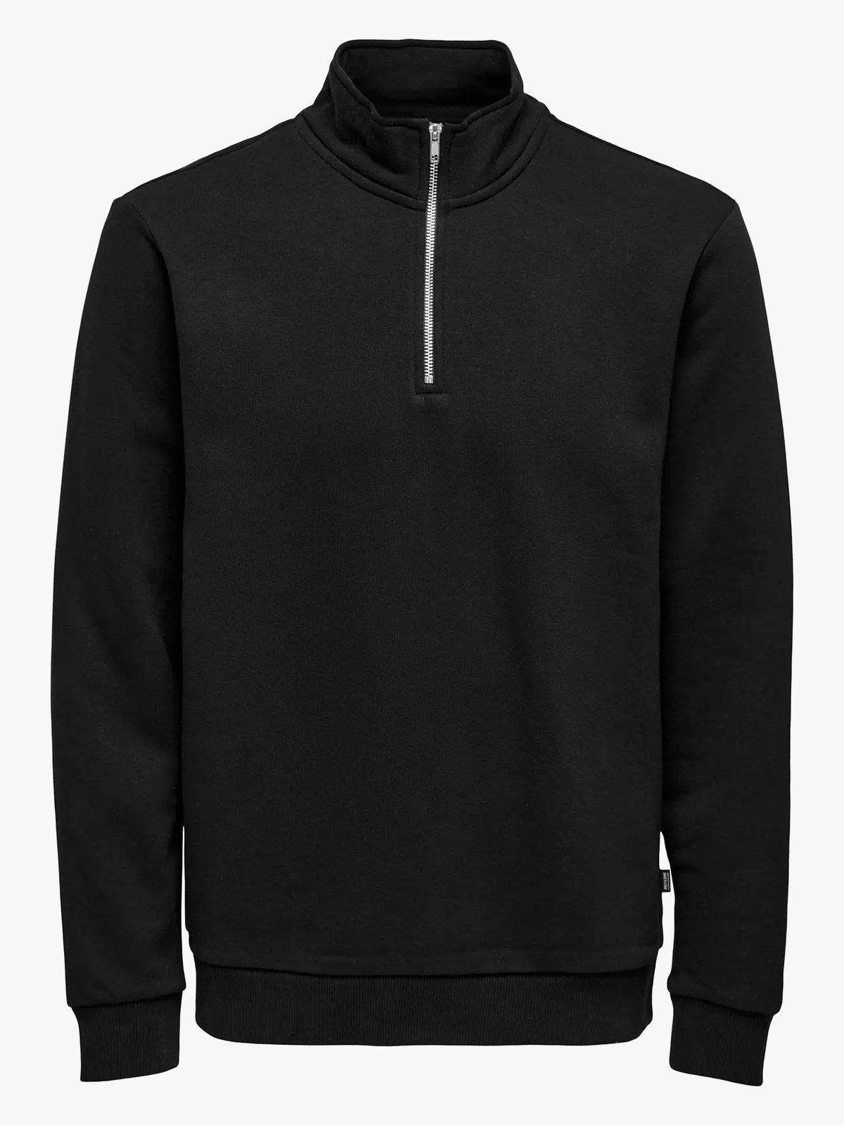 Only & Sons Ceres Half Zip Sweat Black
