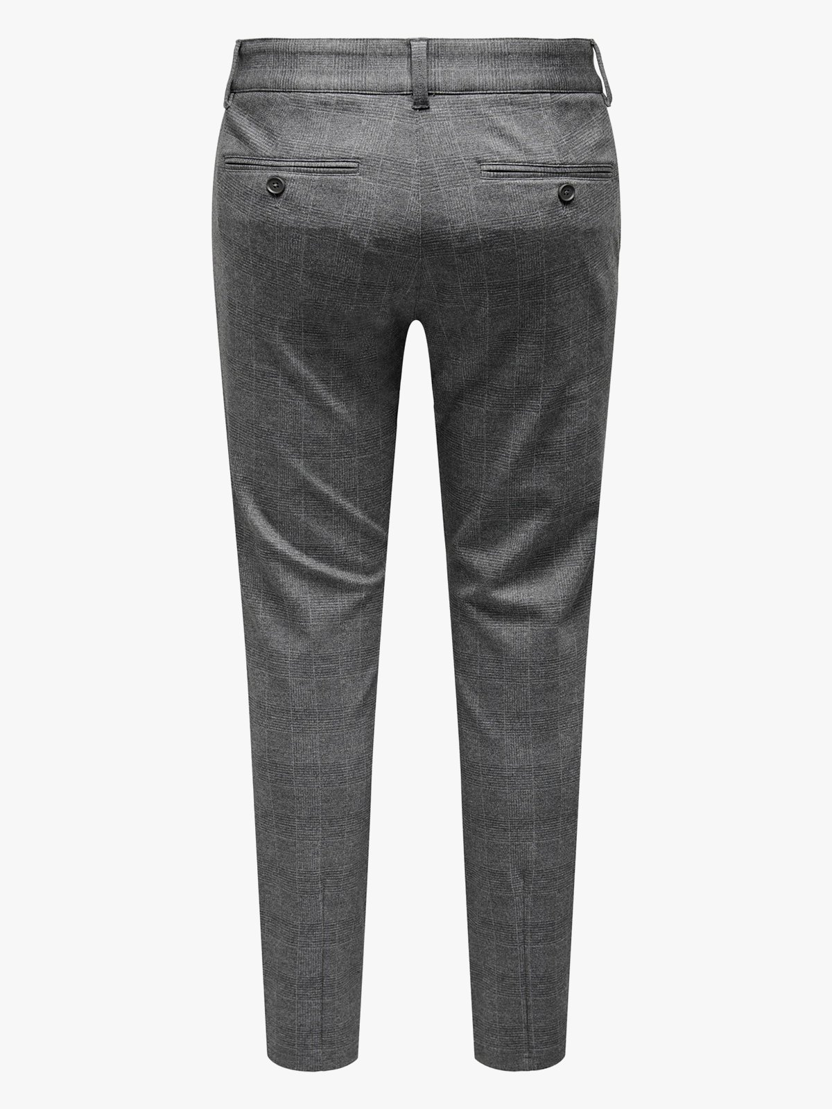 Only & Sons Mark Slim Check Pants 9887 Limestone