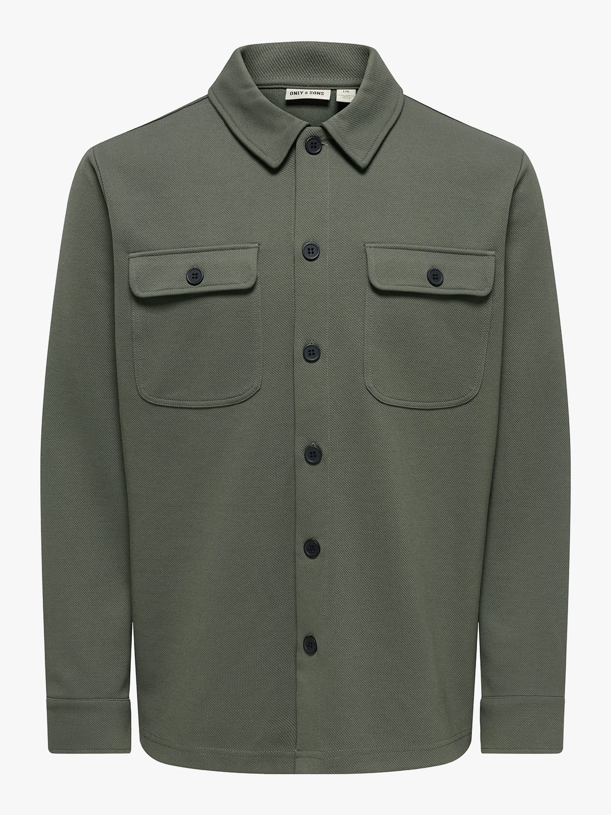 Only & Sons Newkodyl Overshirt Sweat Beluga