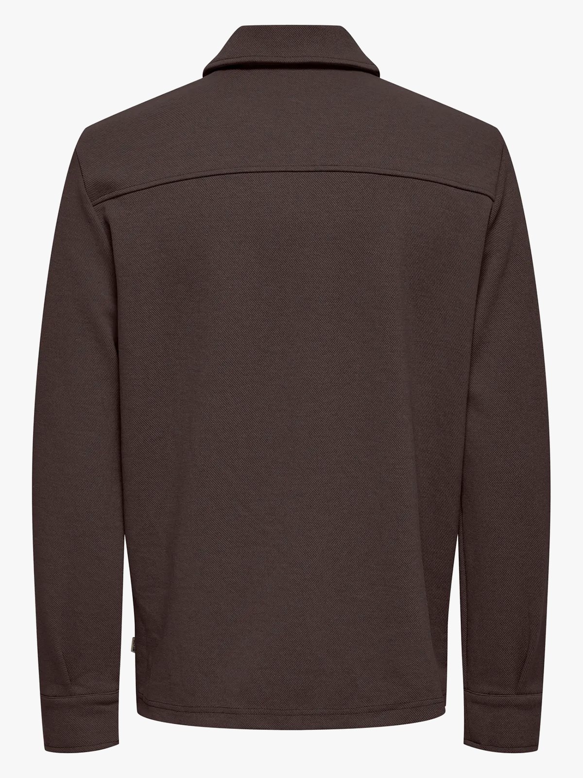 Only & Sons Newkodyl Overshirt Sweat Coffee Bean Melange