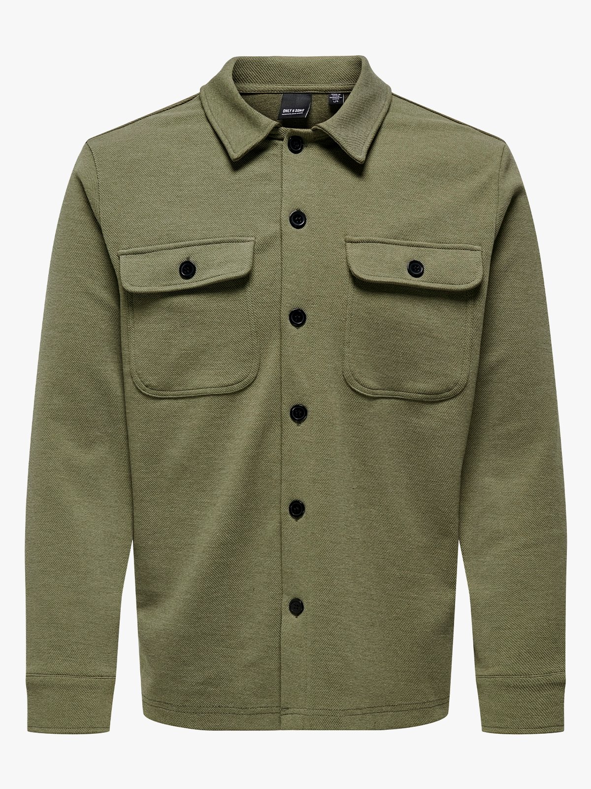 Only & Sons Newkodyl Overshirt Sweat Olive Night