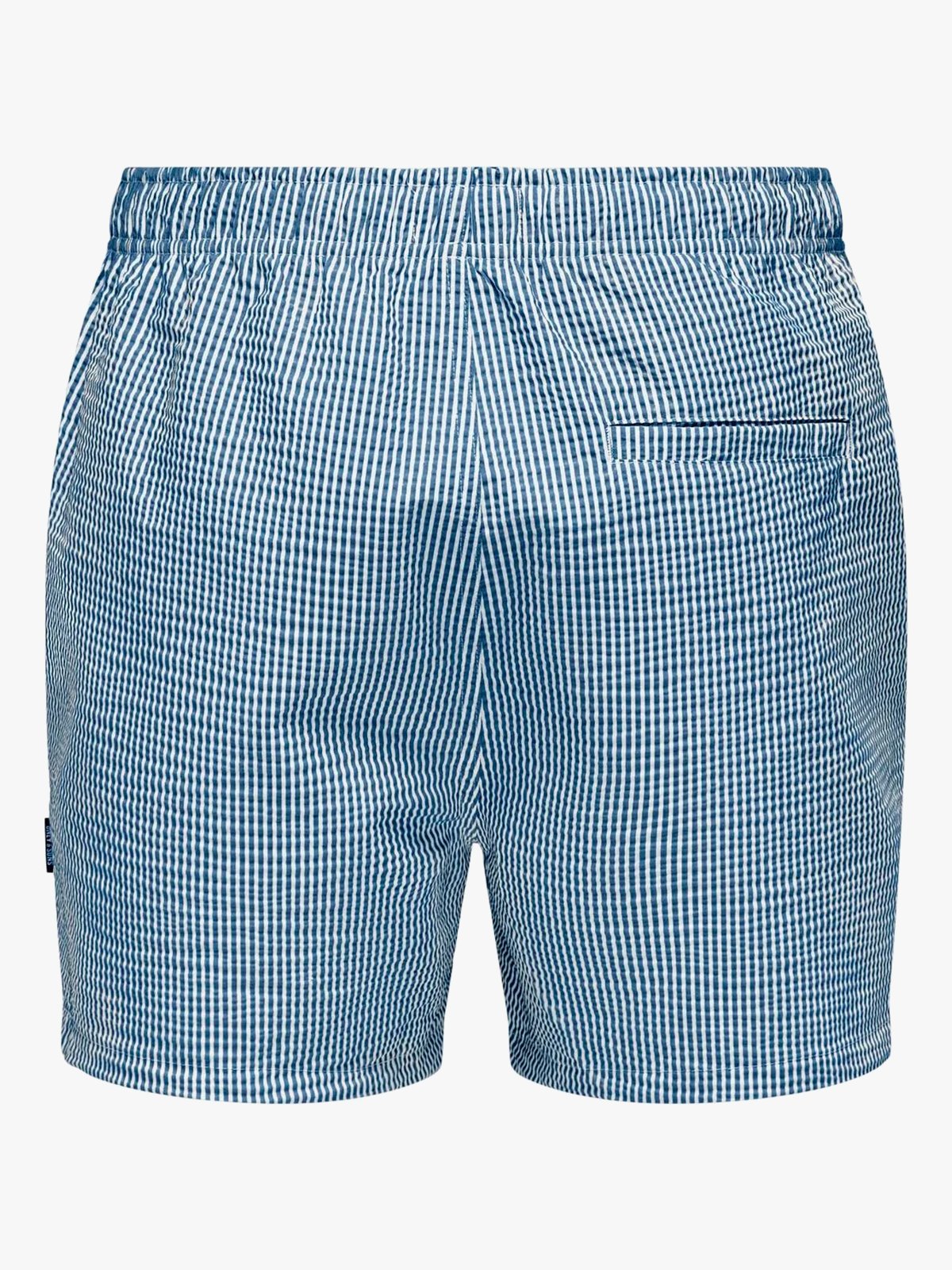 Only & Sons Ted Stripe Seersucker Swim Quiet Harbor