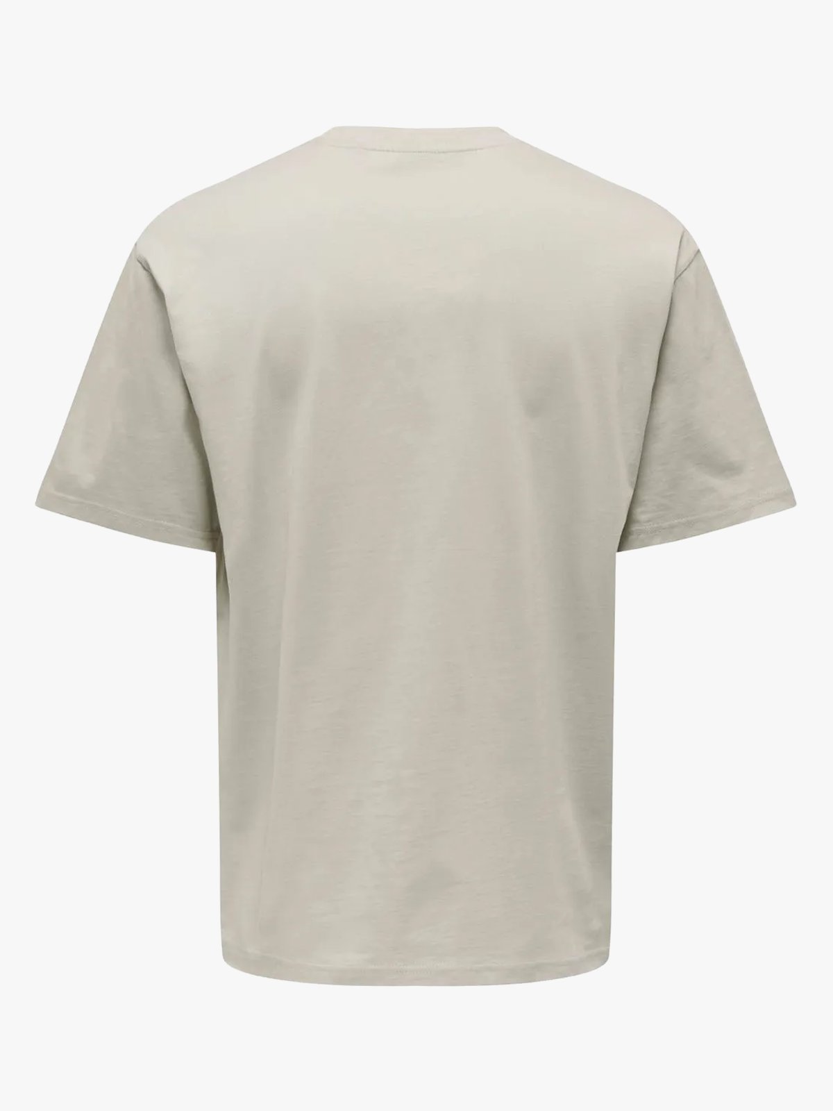 Only & Sons Fred Life Short Sleeve Tee Silver Lining