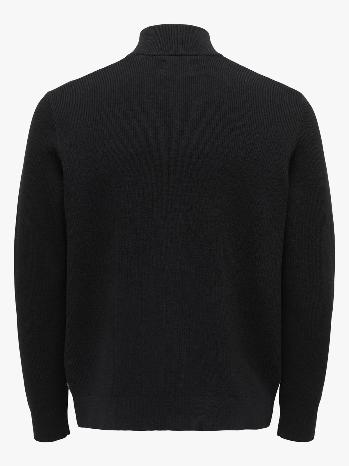 Only & Sons Phil Regular Structure Card Knit Black
