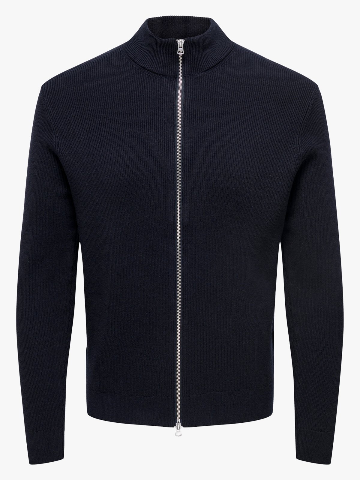 Only & Sons Phil Regular Structure Card Knit Dark Navy