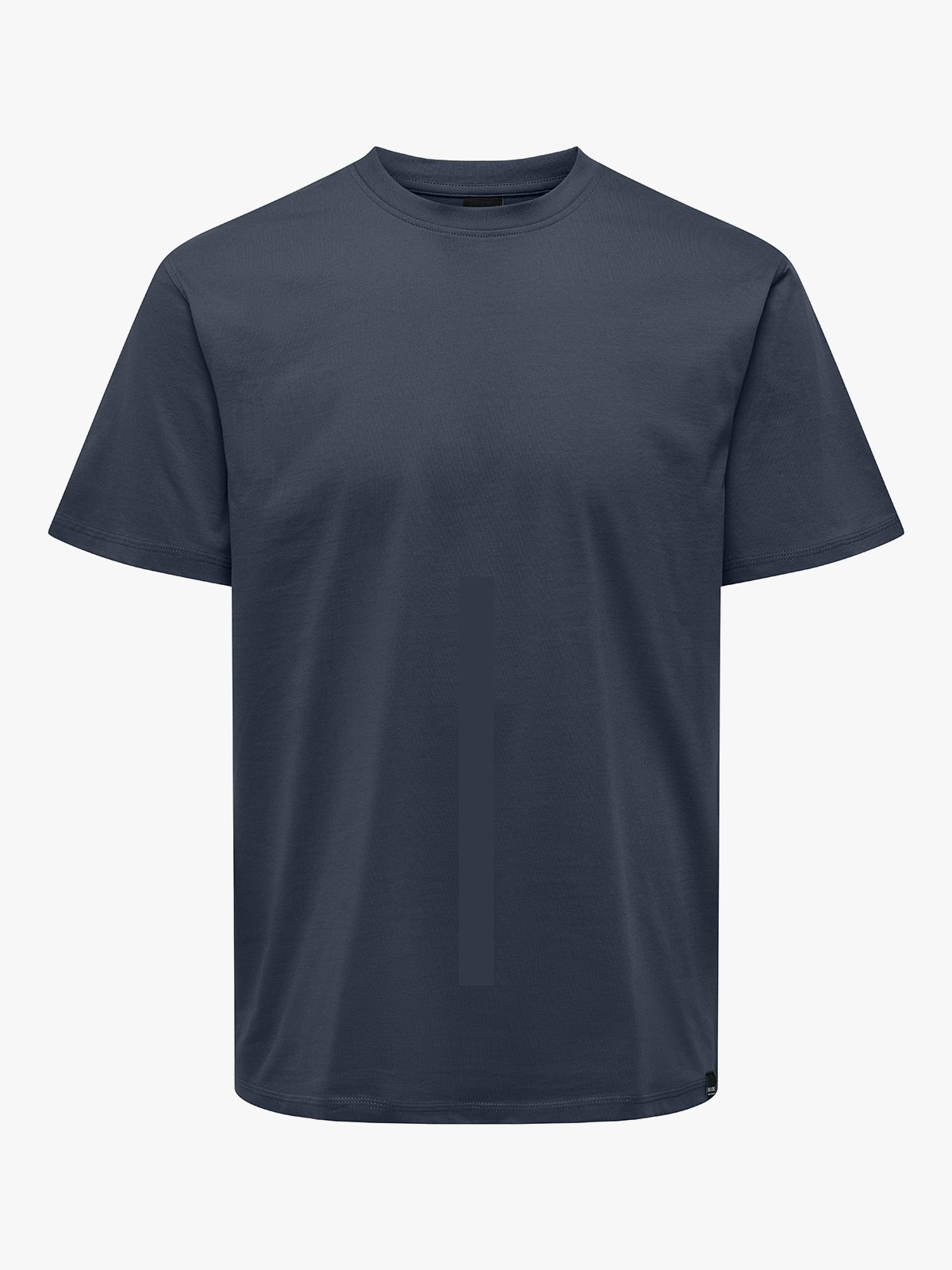 Only & Sons Max Life Short Sleeve Stitch Tee Blue nights