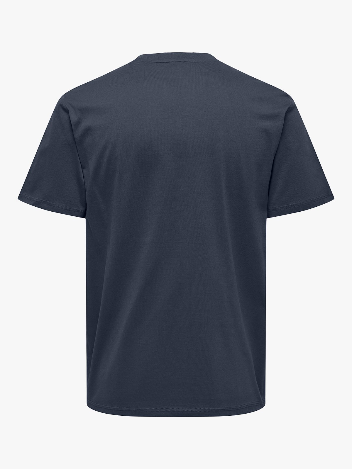 Only & Sons Max Life Short Sleeve Stitch Tee Blue nights