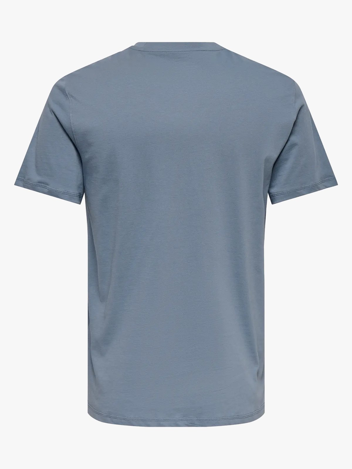 Only & Sons Max Life Short Sleeve Stitch Tee Flintstone