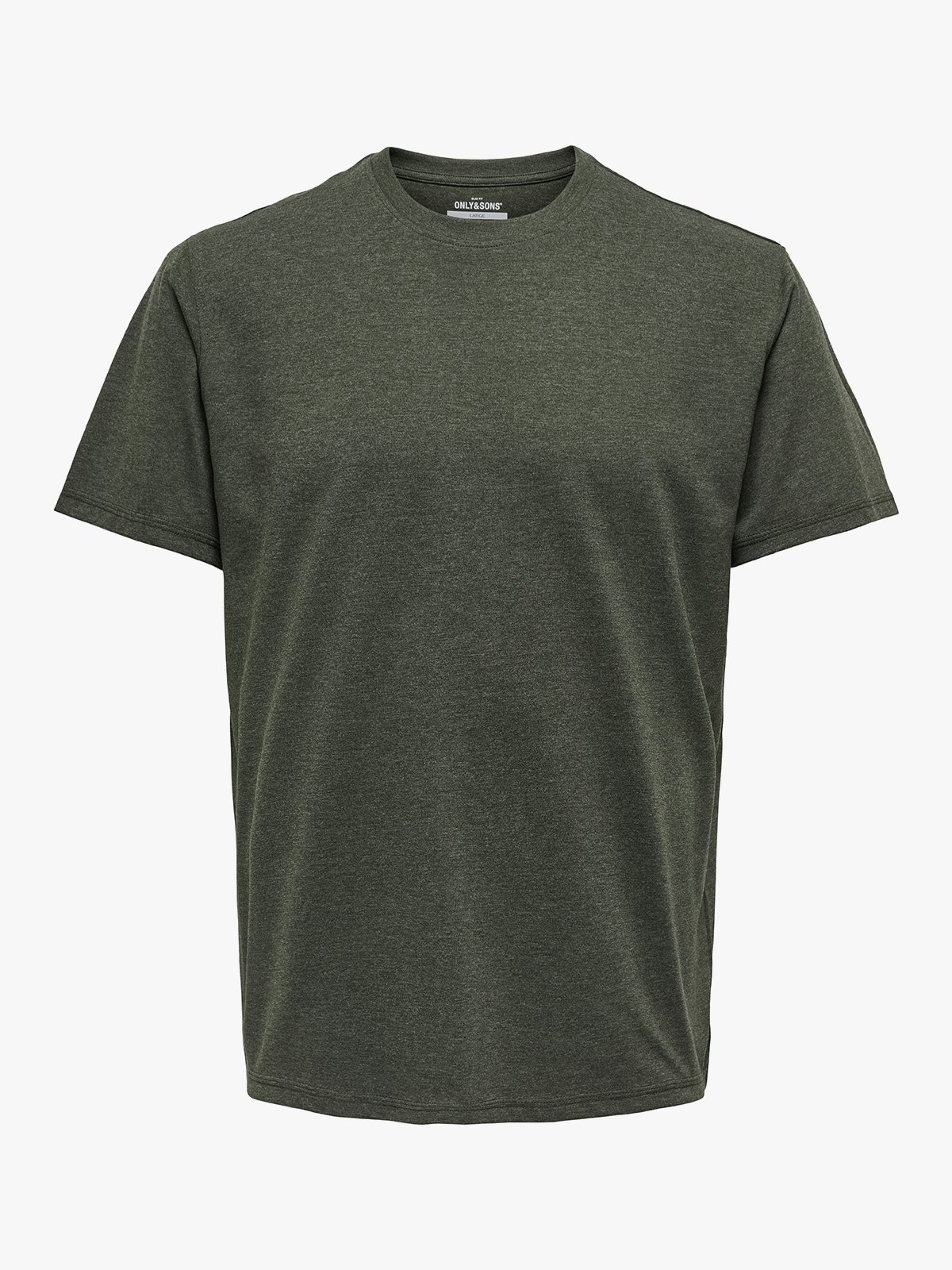 Only & Sons Max Life Short Sleeve Stitch Tee Grønn