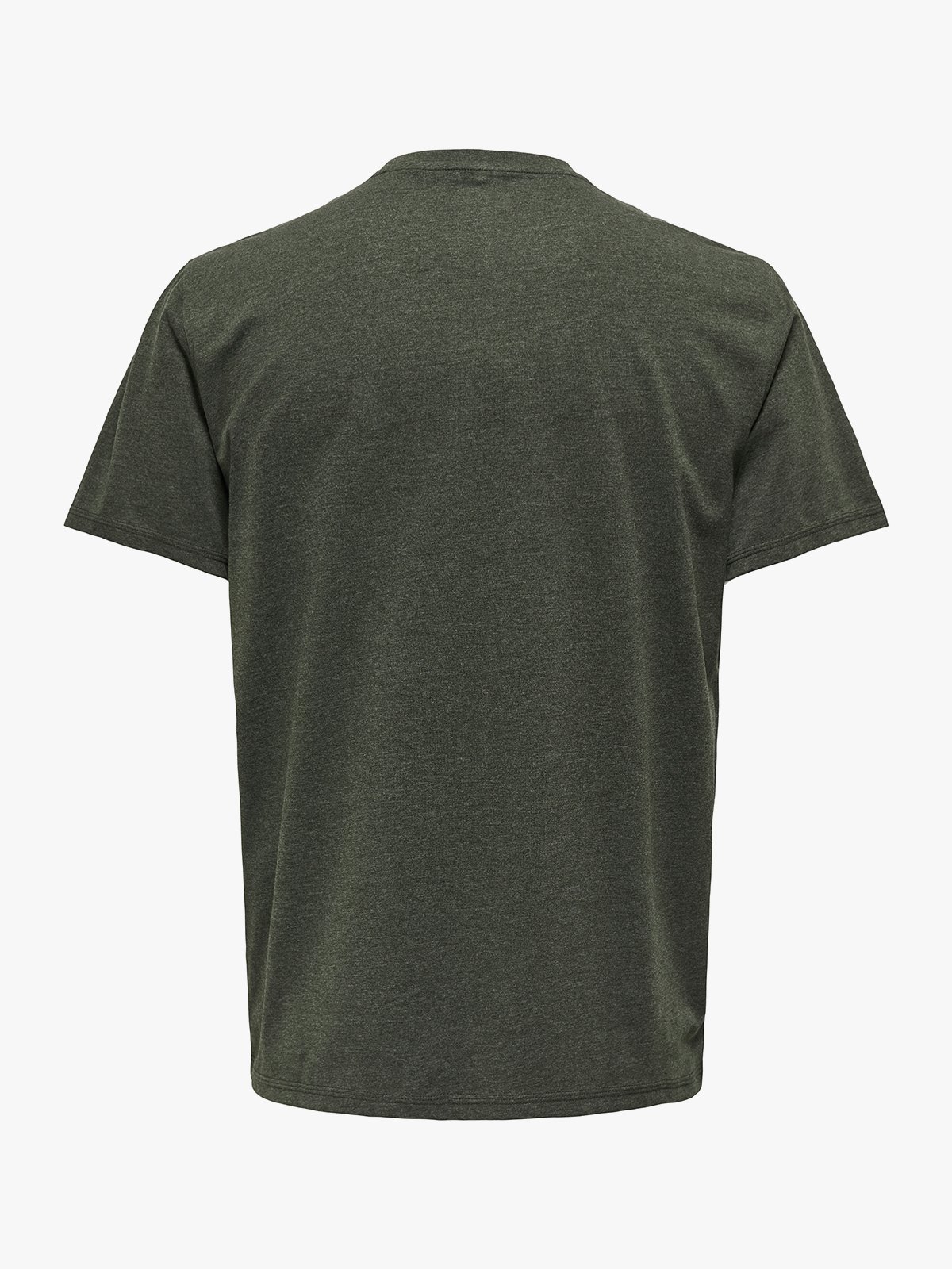 Only & Sons Max Life Short Sleeve Stitch Tee Grønn