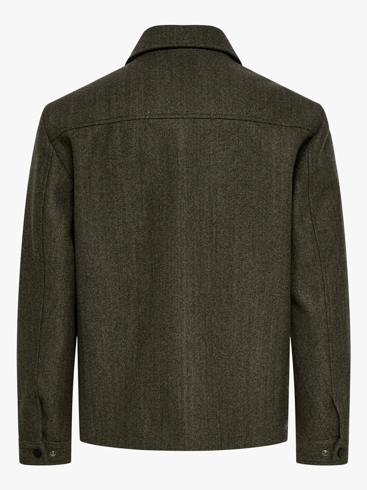 Only & Sons Connor Life Jacket Bungee Cord Melange