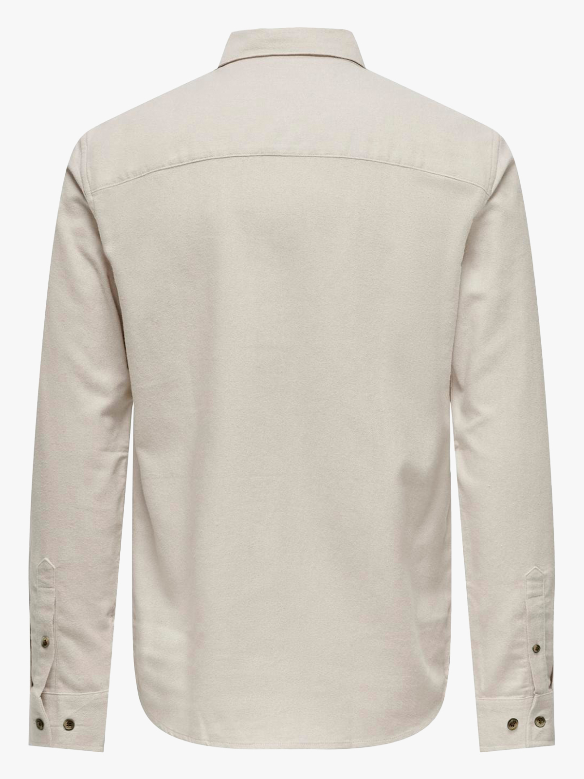 Only & Sons Gudmund Slim Solid Shirt Silver Lining