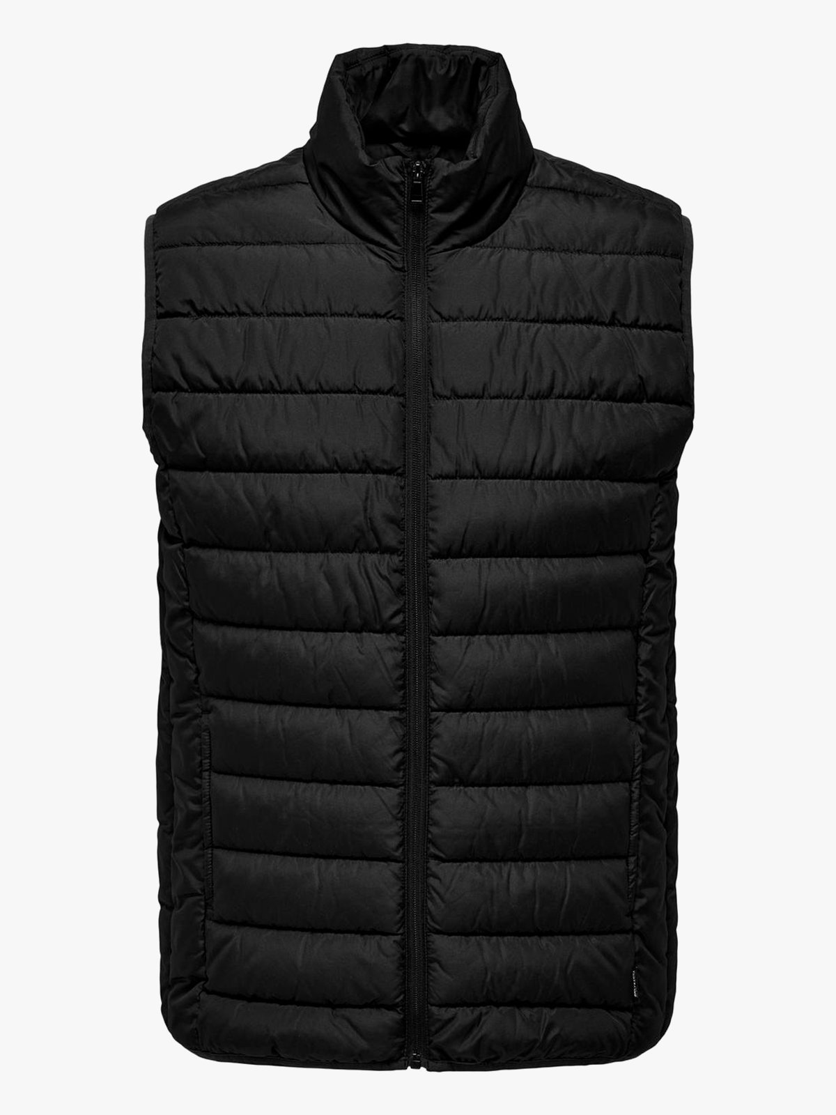 Only & Sons Brody Quilt Vest Black