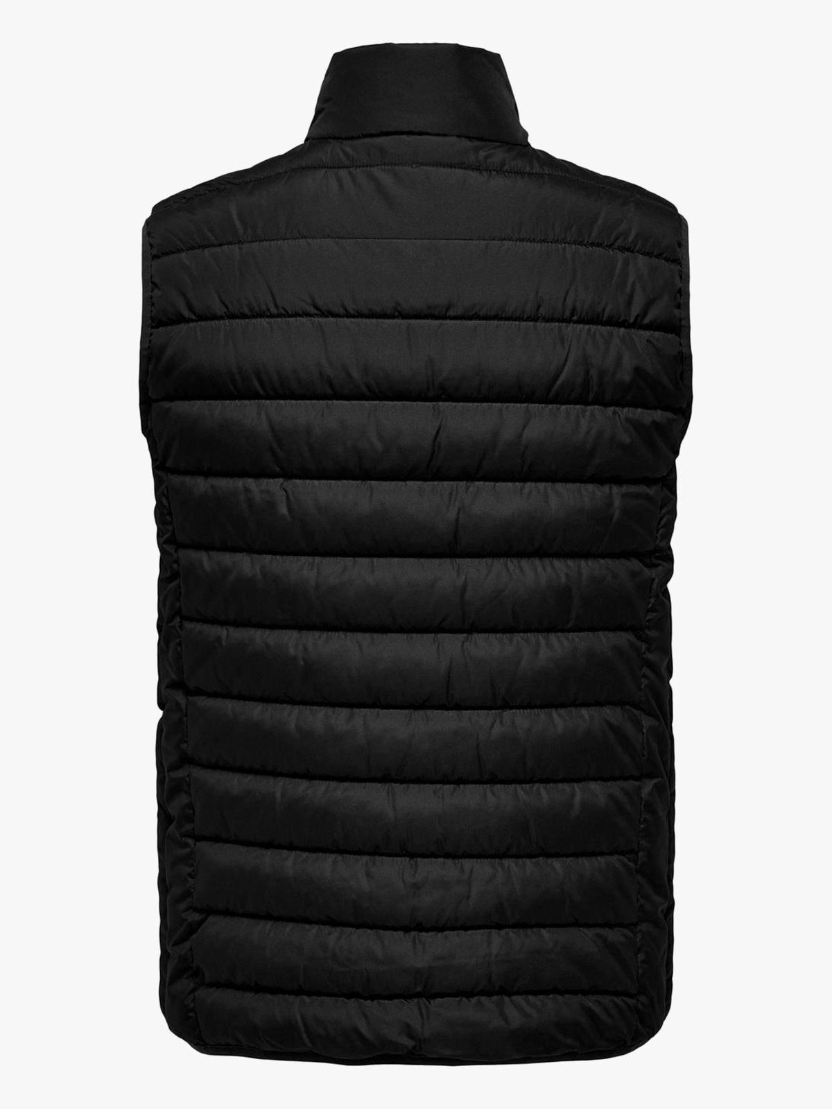 Only & Sons Brody Quilt Vest Black