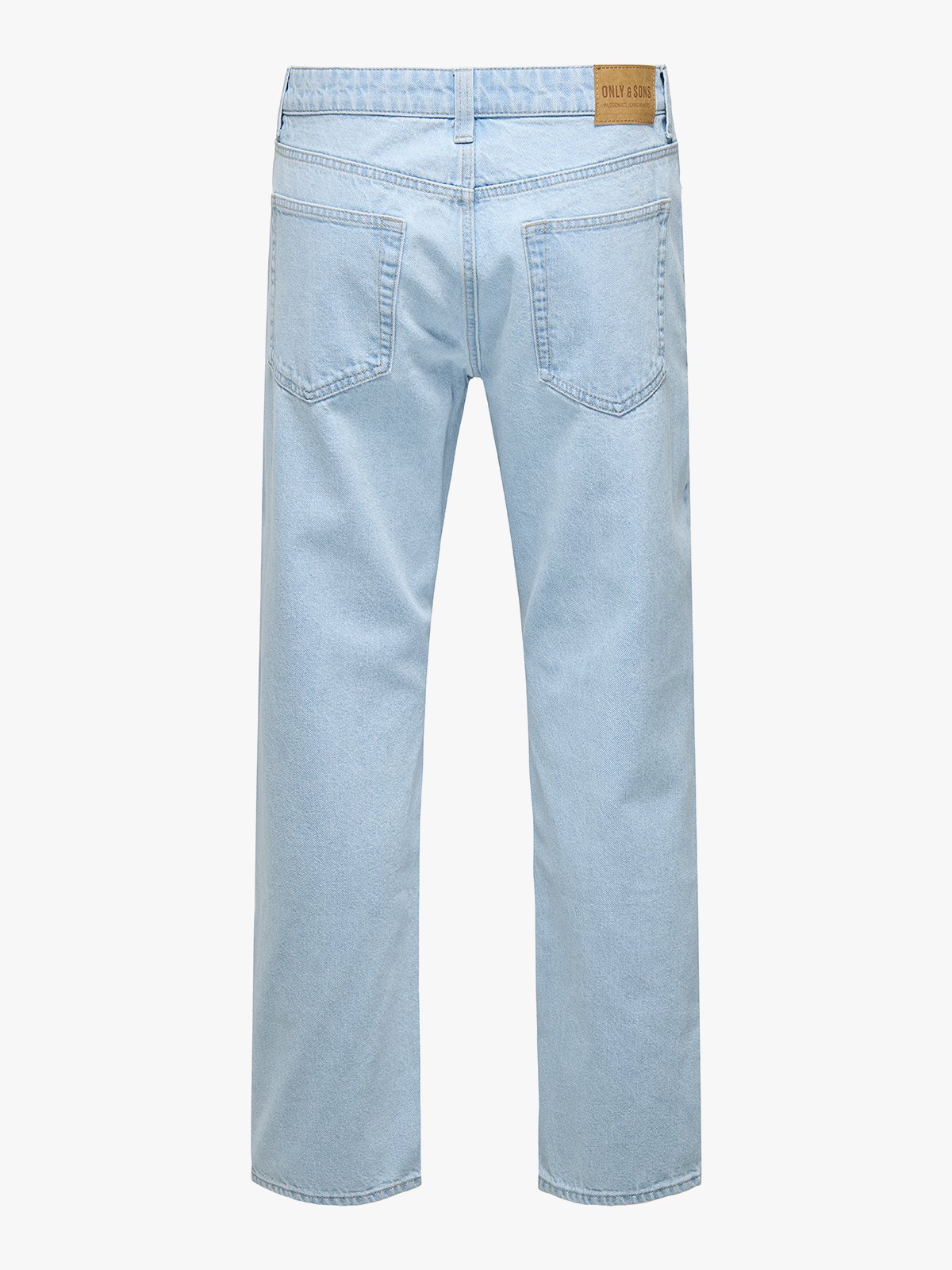 Only & Sons Edge Straight Jeans Light Blue Denim
