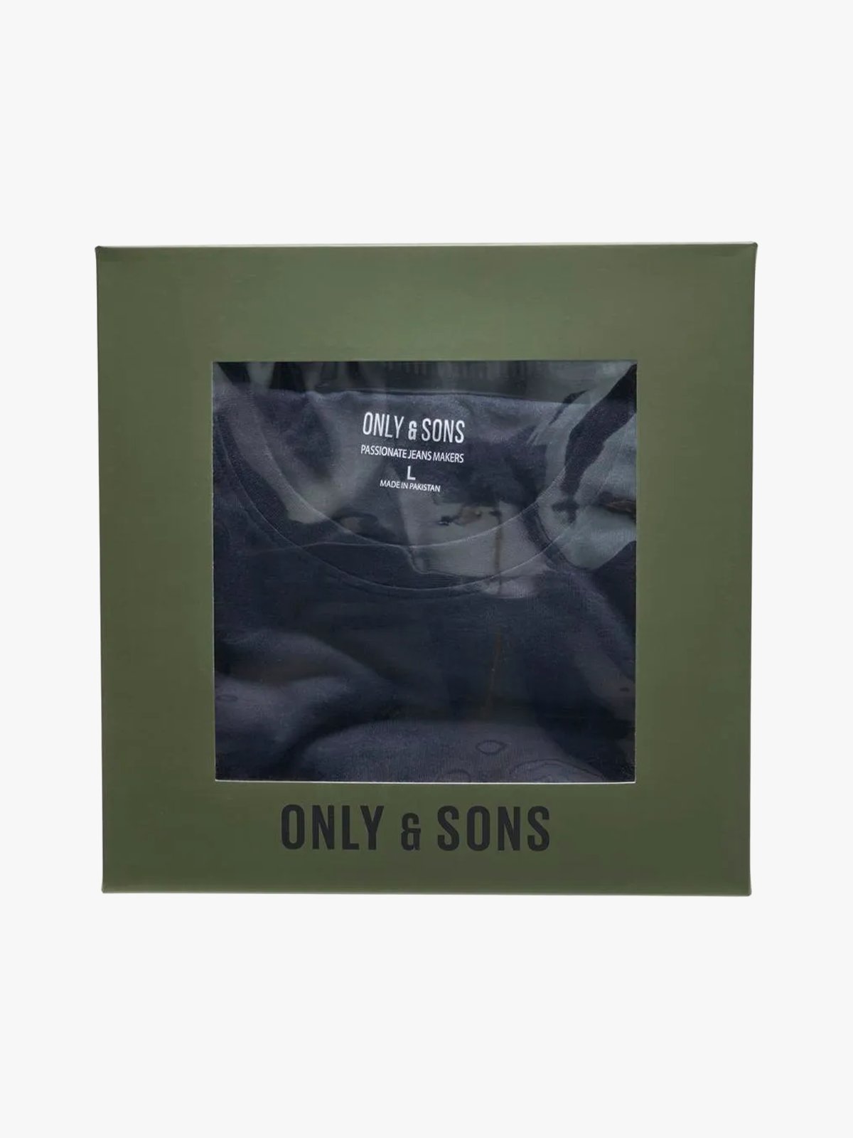 Only & Sons Billie Pant Lounge Giftbox Navy Blazer / Stripes / Bright White