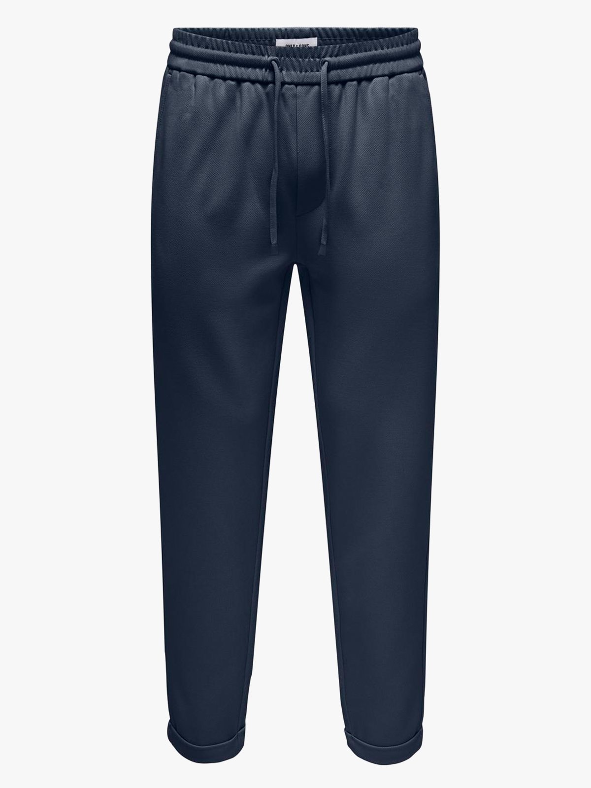 Only & Sons Linus Crop Tap Pant Navy Blazer