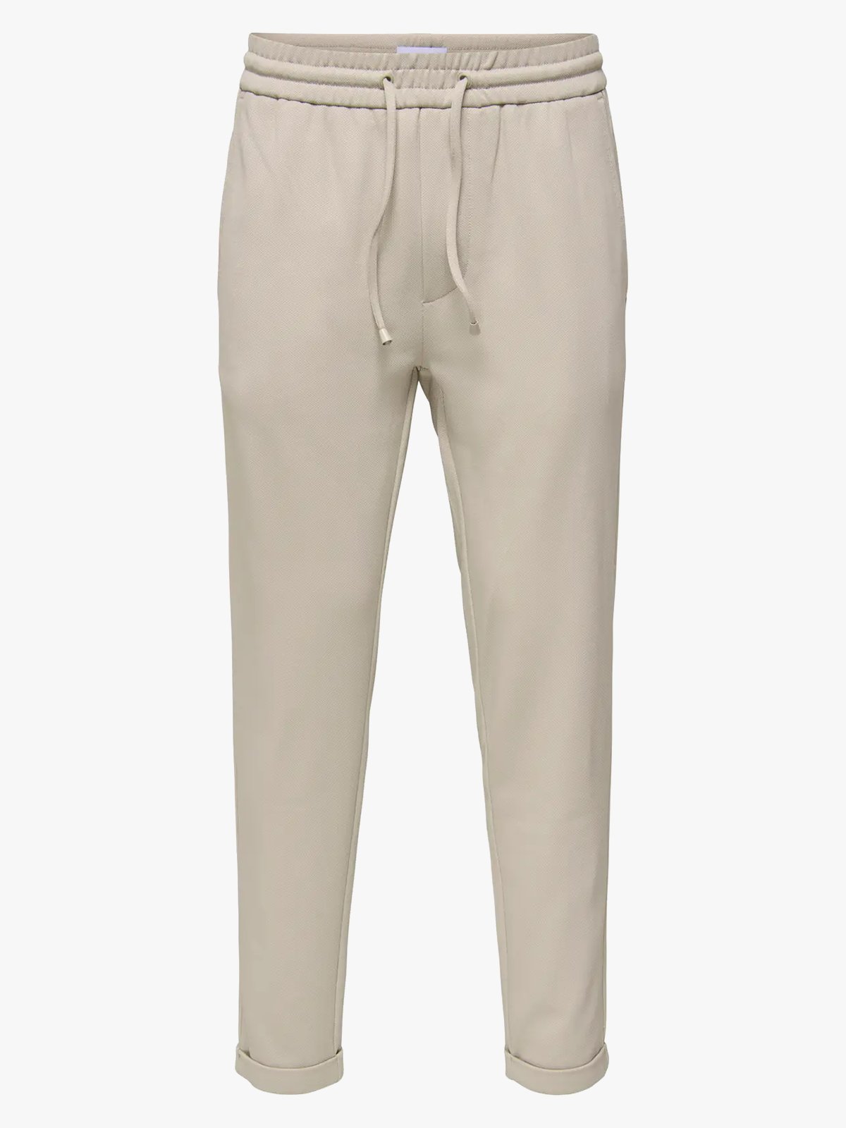 Only & Sons Linus Crop Tap Pant Silver Lining