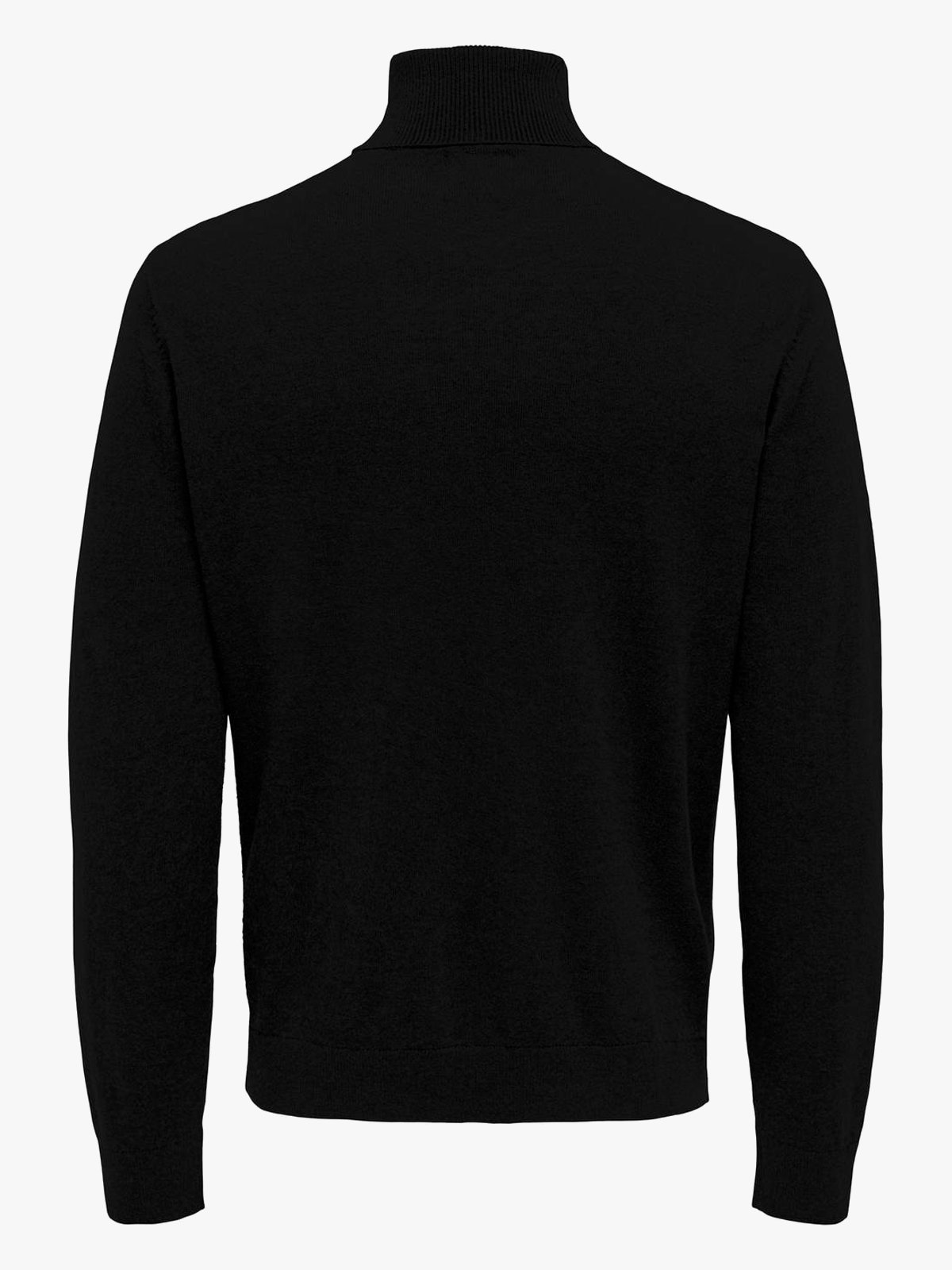 Only & Sons Loui Reg Mel Roll Knit Black