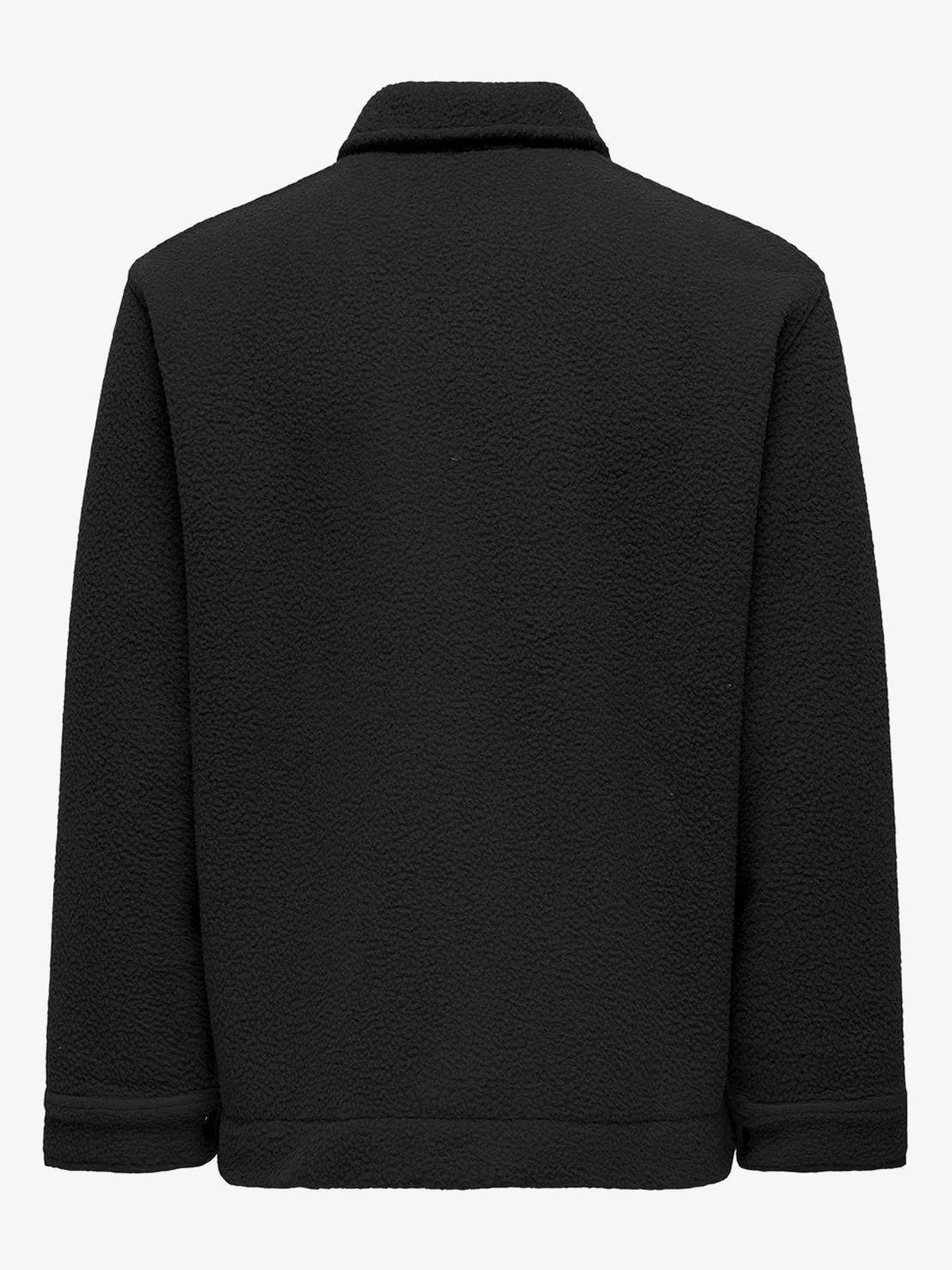 Only & Sons Emilio Teddy Overshirt Black