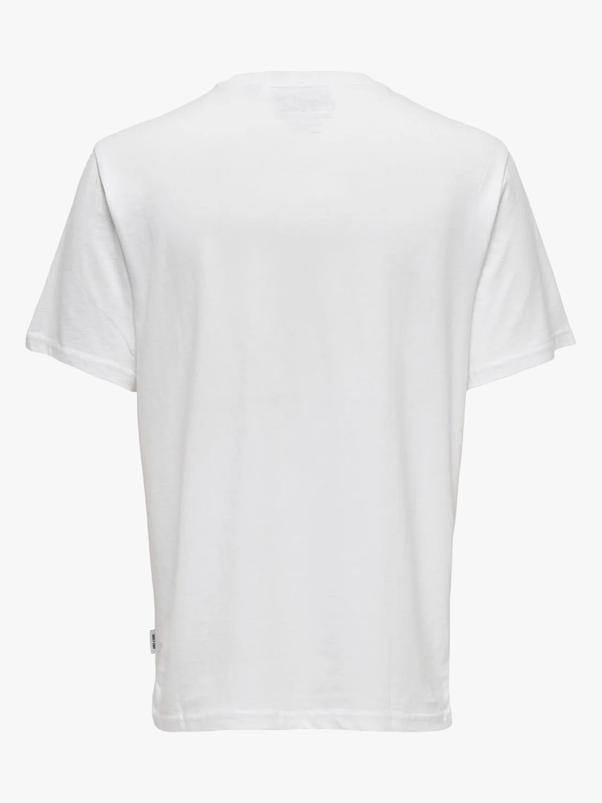 Only & Sons Cola Regular Short Sleeve Tee Bright White