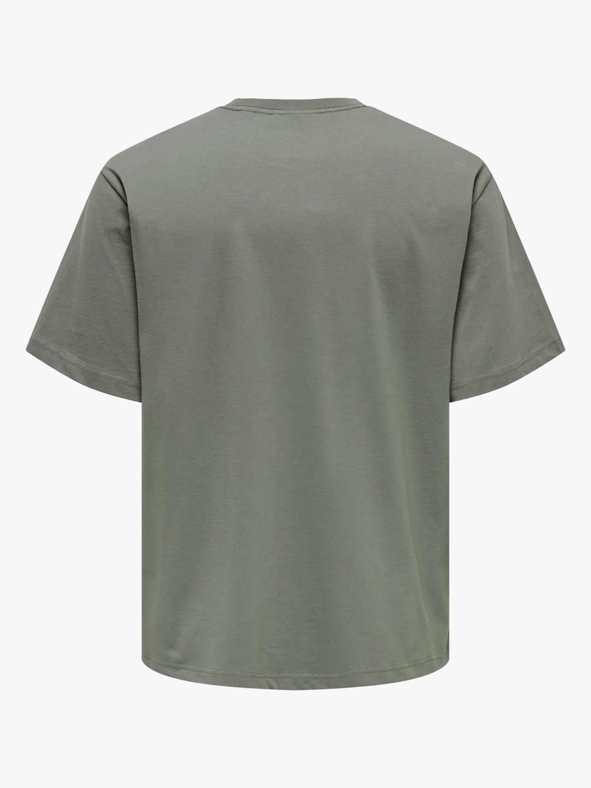 Only & Sons Curated Relaxed Print Short Sleeve Tee Castor Gray