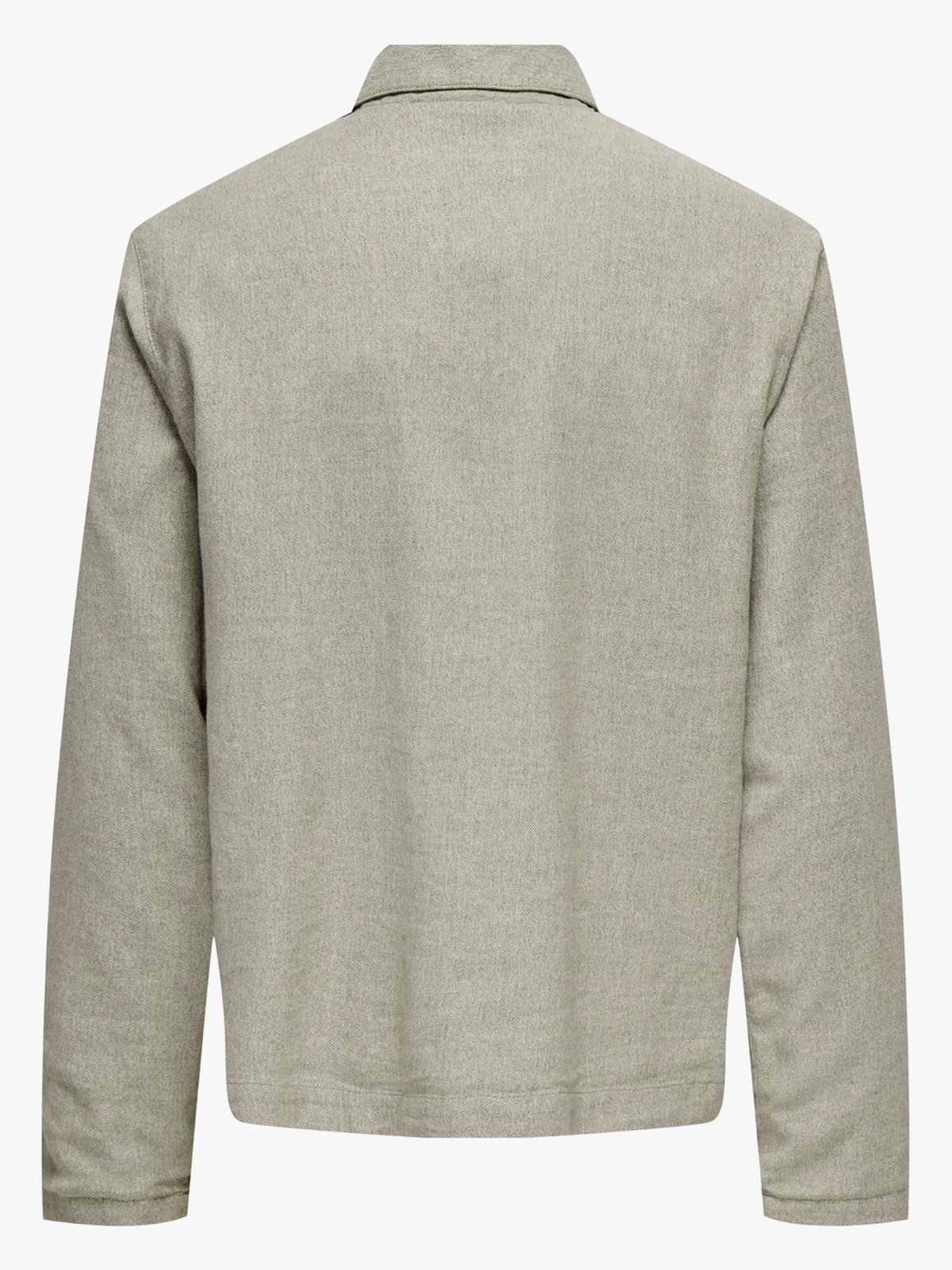 Only & Sons Kane Linen Mix Casual Jacket Raw Ecru