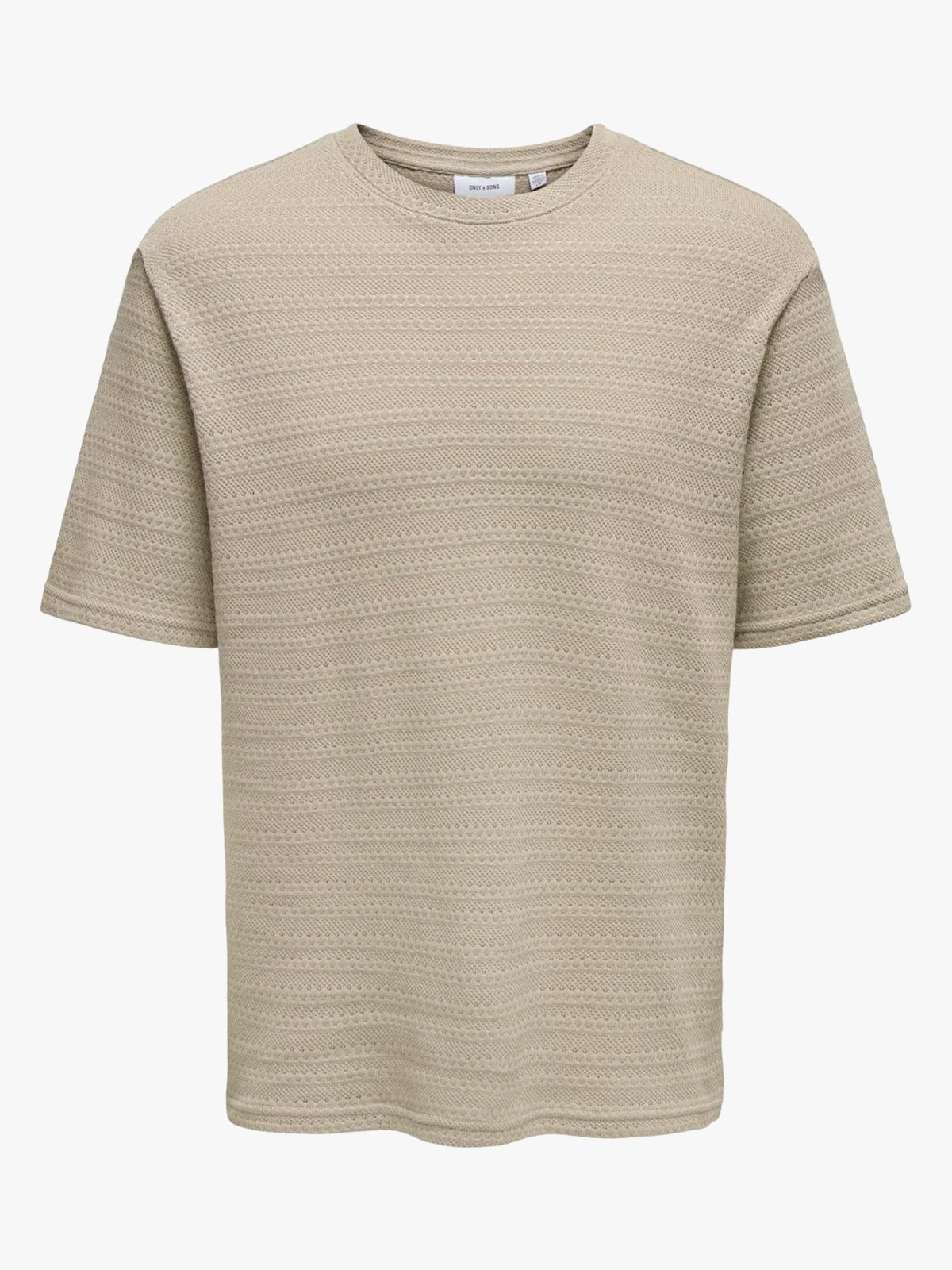 Only & Sons Givo Reg Short Sleeve Crew Knit String