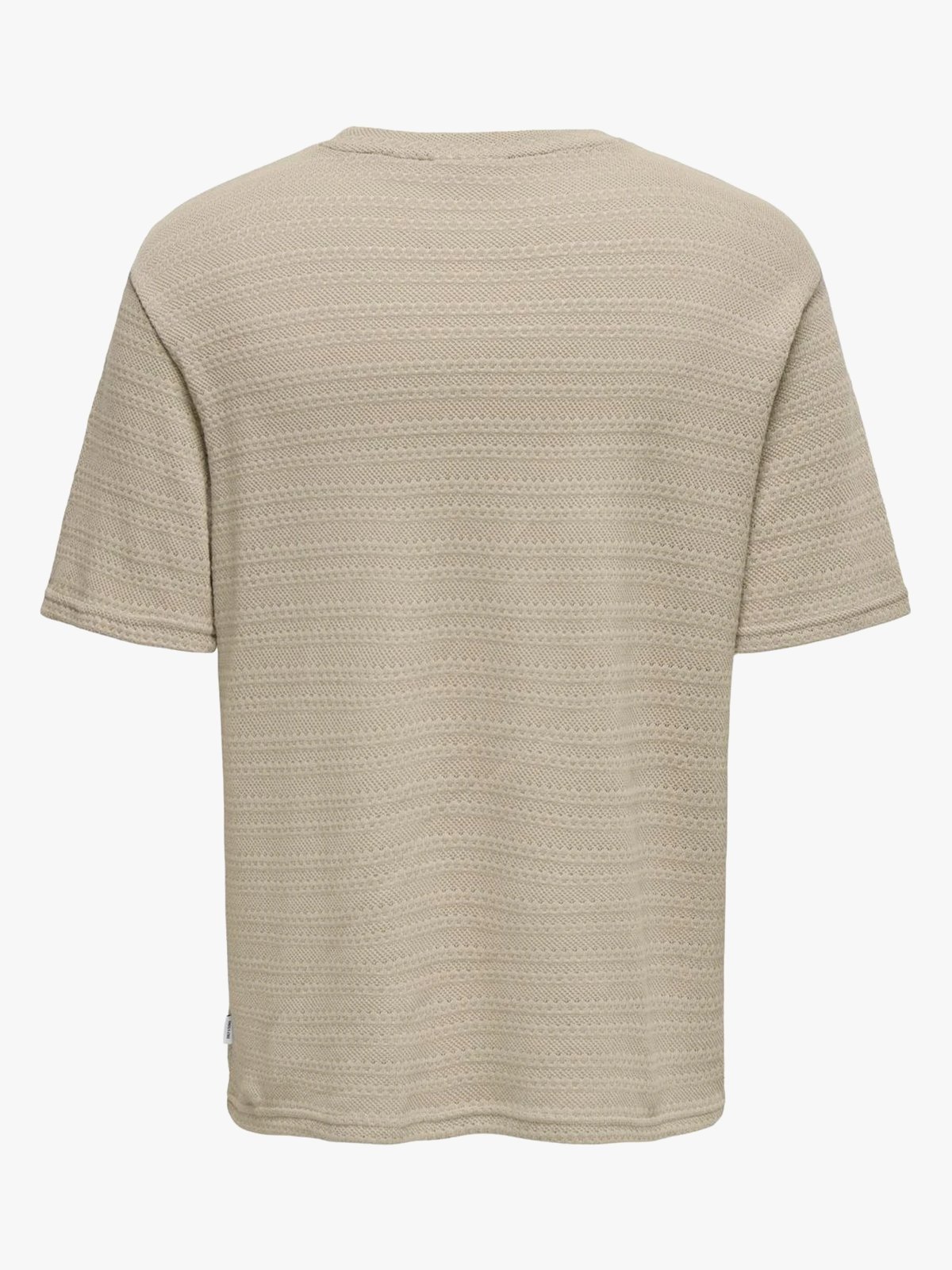Only & Sons Givo Reg Short Sleeve Crew Knit String